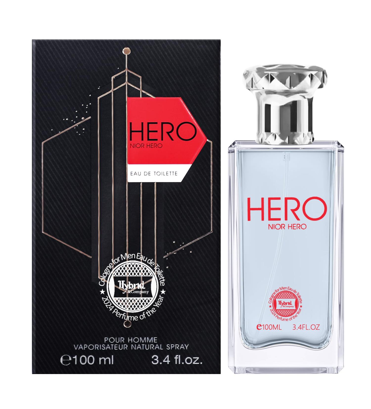 Hybrid & Company Hero Nior Hero Pour Homme For Men Eau De Toilette Vaporisateur Natural Spray 3.4 Fl Oz - Buy Online on GoSupps.com