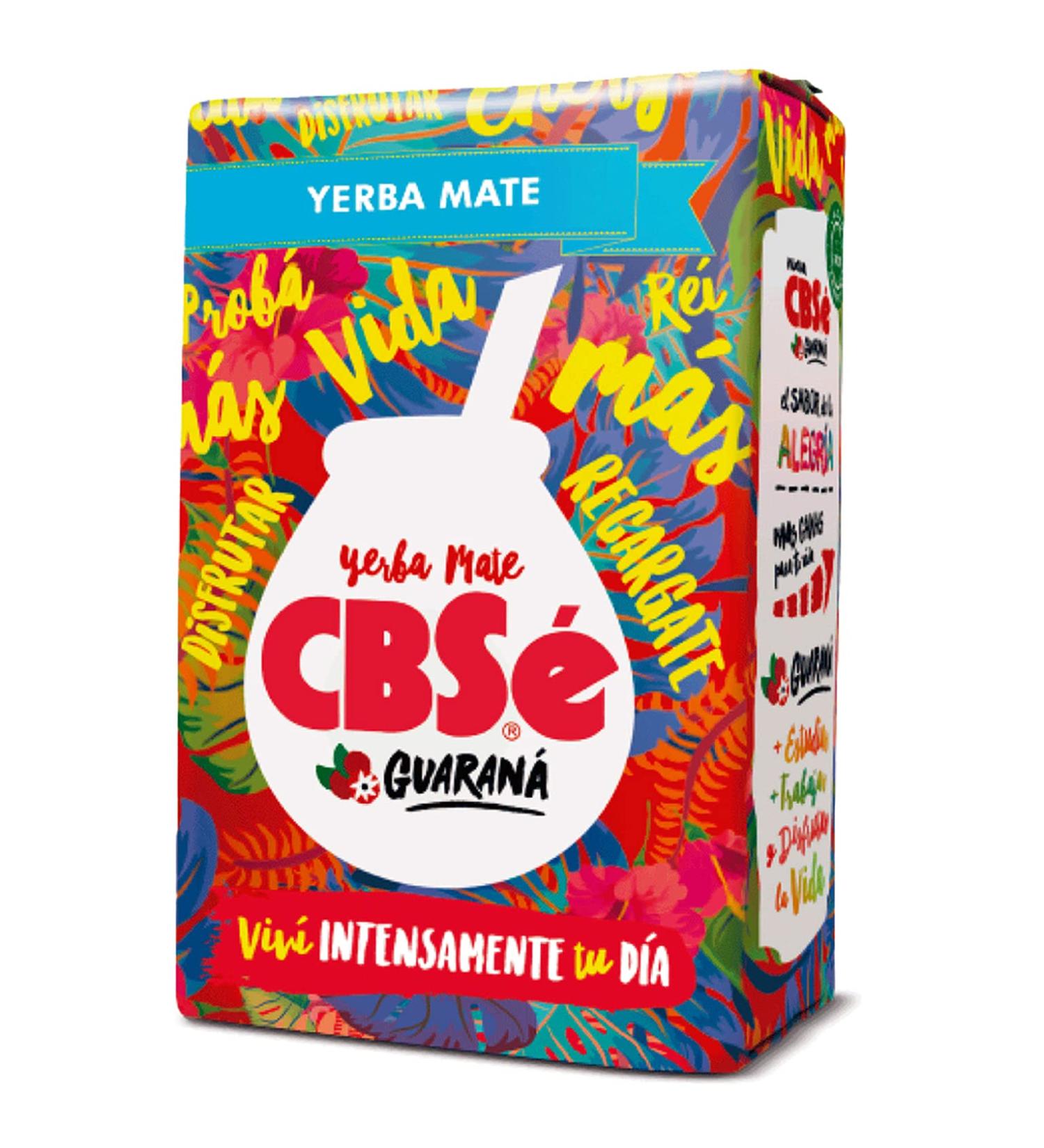  Yerbee CBS Yerba Mat Tea with Guarana 0.5 kg | Argentine Mat Tea | Invigorating and Energizing Drink - Buy Online on GoSupps.com