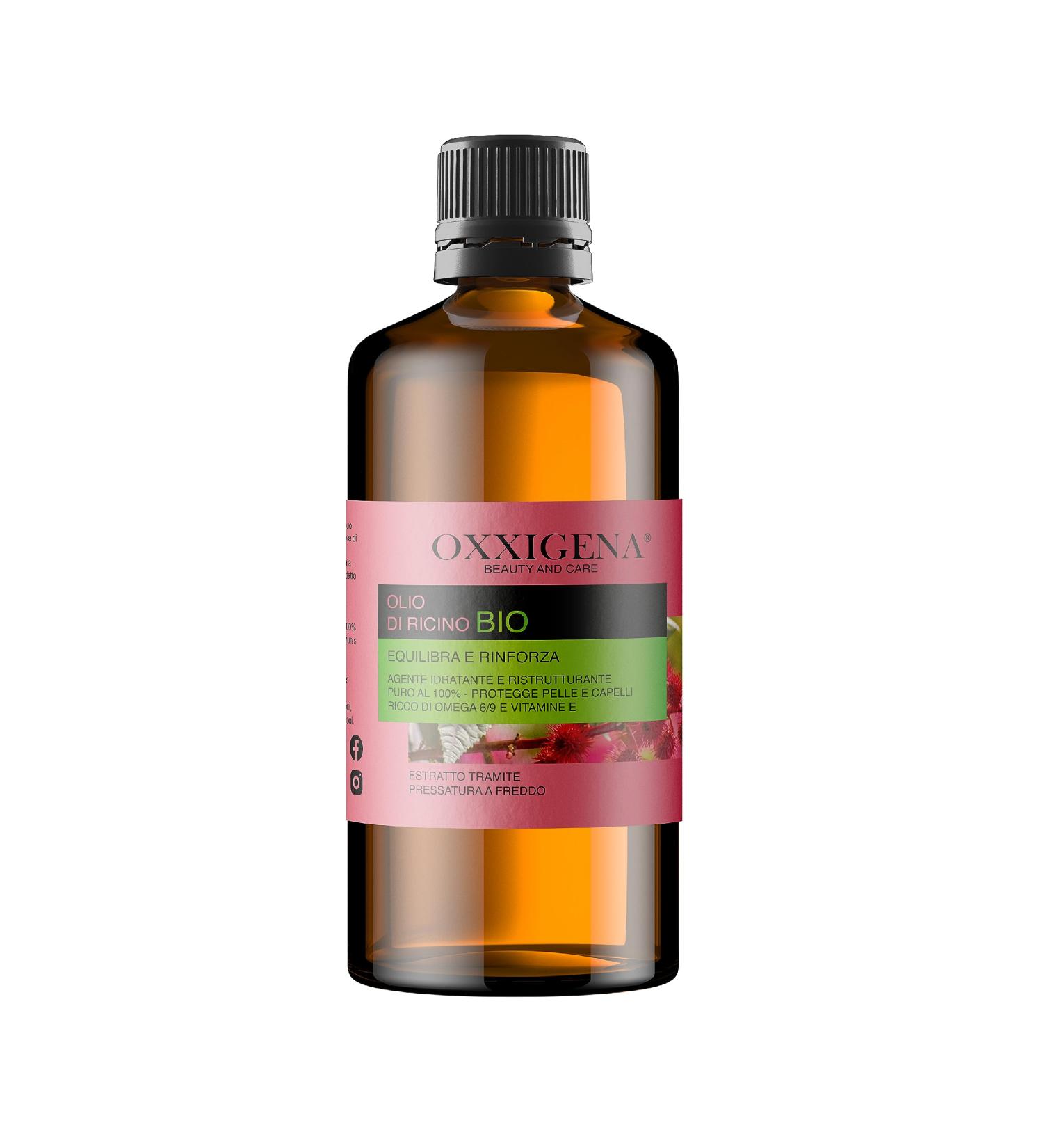Oxxigena 100% Pure Bio-Ribinus Oil - 1L Cold-Pressed | Vegan GMO-Free | Nourishing & Moisturizing for Skin & Hair - Buy Online on GoSupps.com