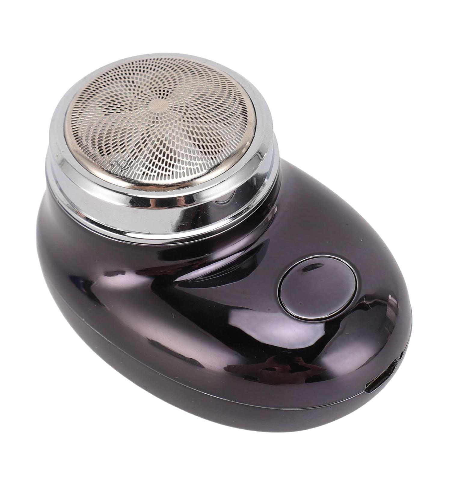 Beard Trimmer for Men Stainless Steel Electric Cordless USB Rechargeable Beard Hair Trimmer Electric Beard Clipper Fine Trimming Portable Beard Trimmer for Travel Use Electroplated Black - Buy Online on GoSupps.com