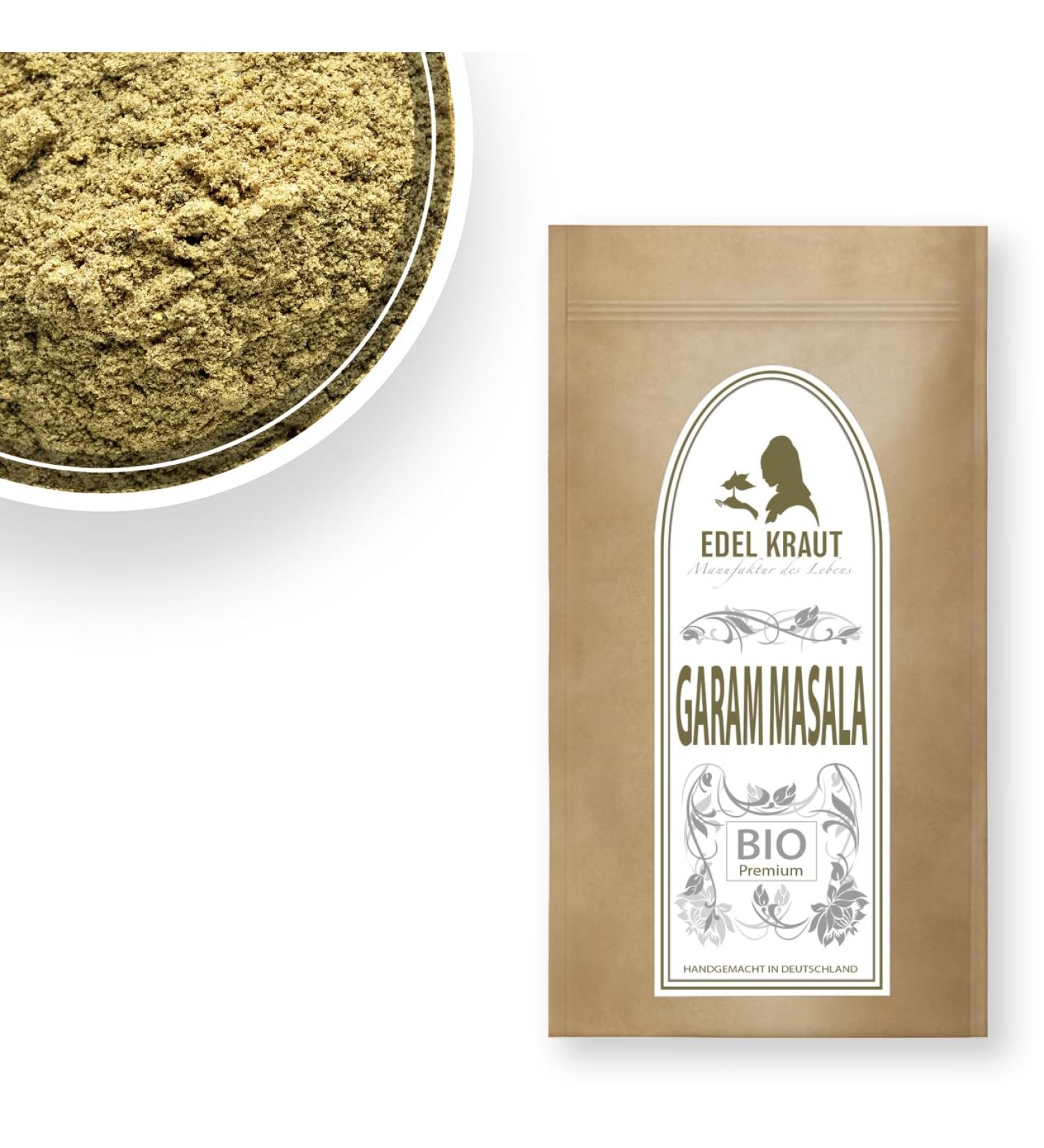 EDEL KRAUT Organic Garam Masala 250g - Authentic Indian Spice Mix for Flavorful Cooking - Buy Online on GoSupps.com