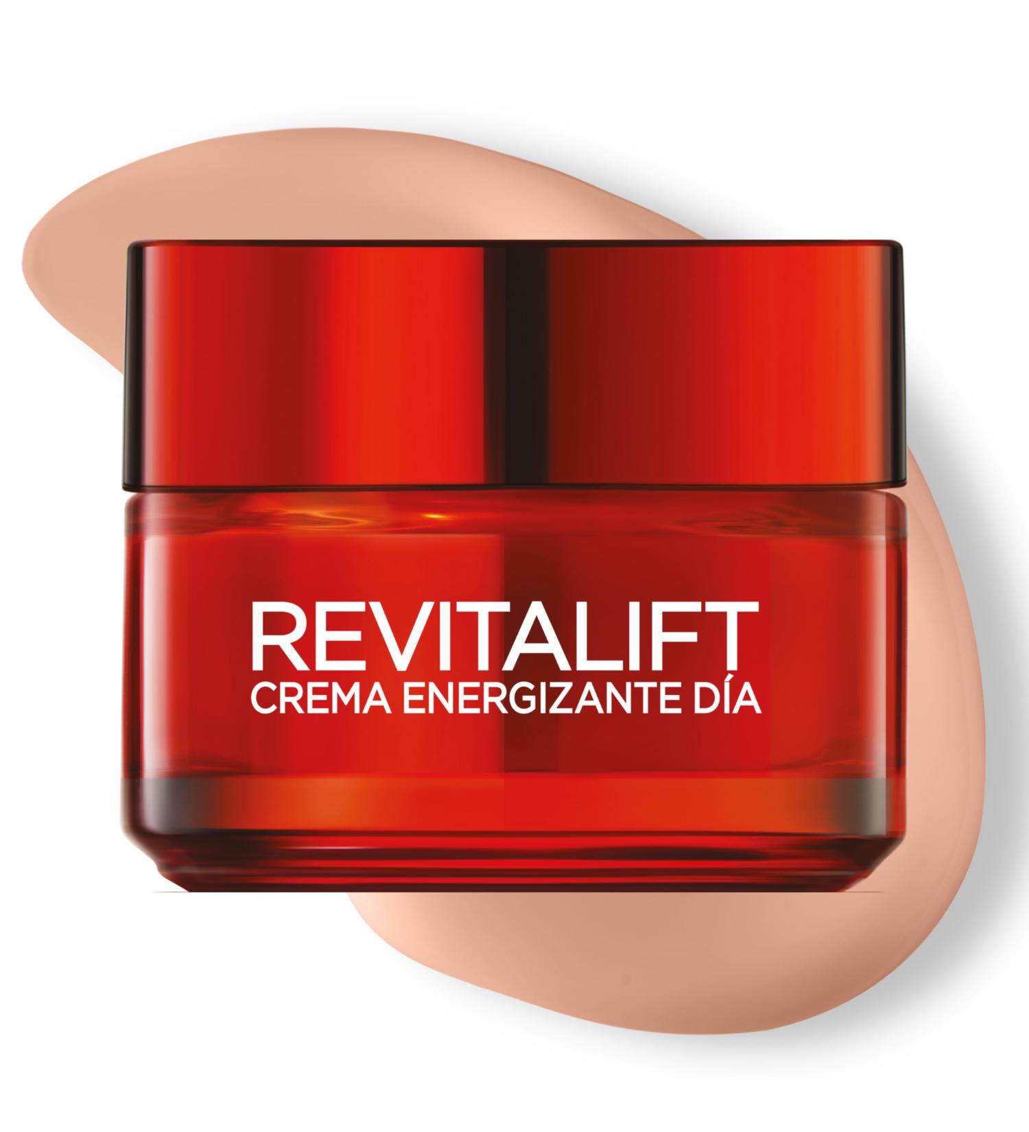L'oreal Revitalift Ginseng Rojo Crema D a Energizante 50 Ml Mujer Noir 50 ml (Lot de 1)