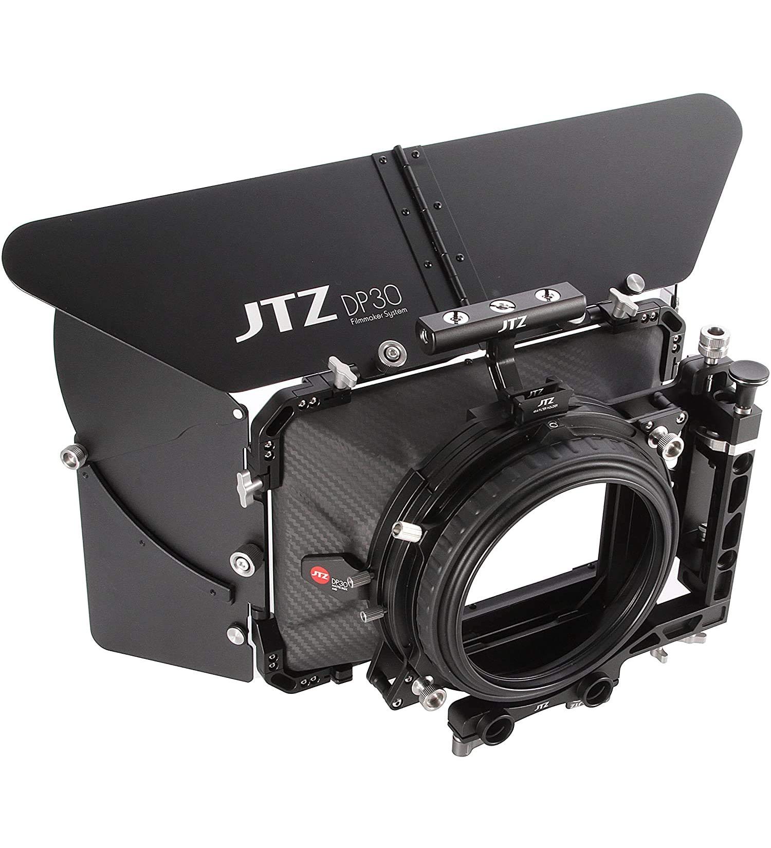 Foto4easy Carbon Fiber Matte Box JTZ DP30 4x5.65 Swing-Away Matte Box for Sony FS5 FS7 ARRI RED Canon C200 Blackmagic BMPCC Panasonic Camera - Buy Online on GoSupps.com