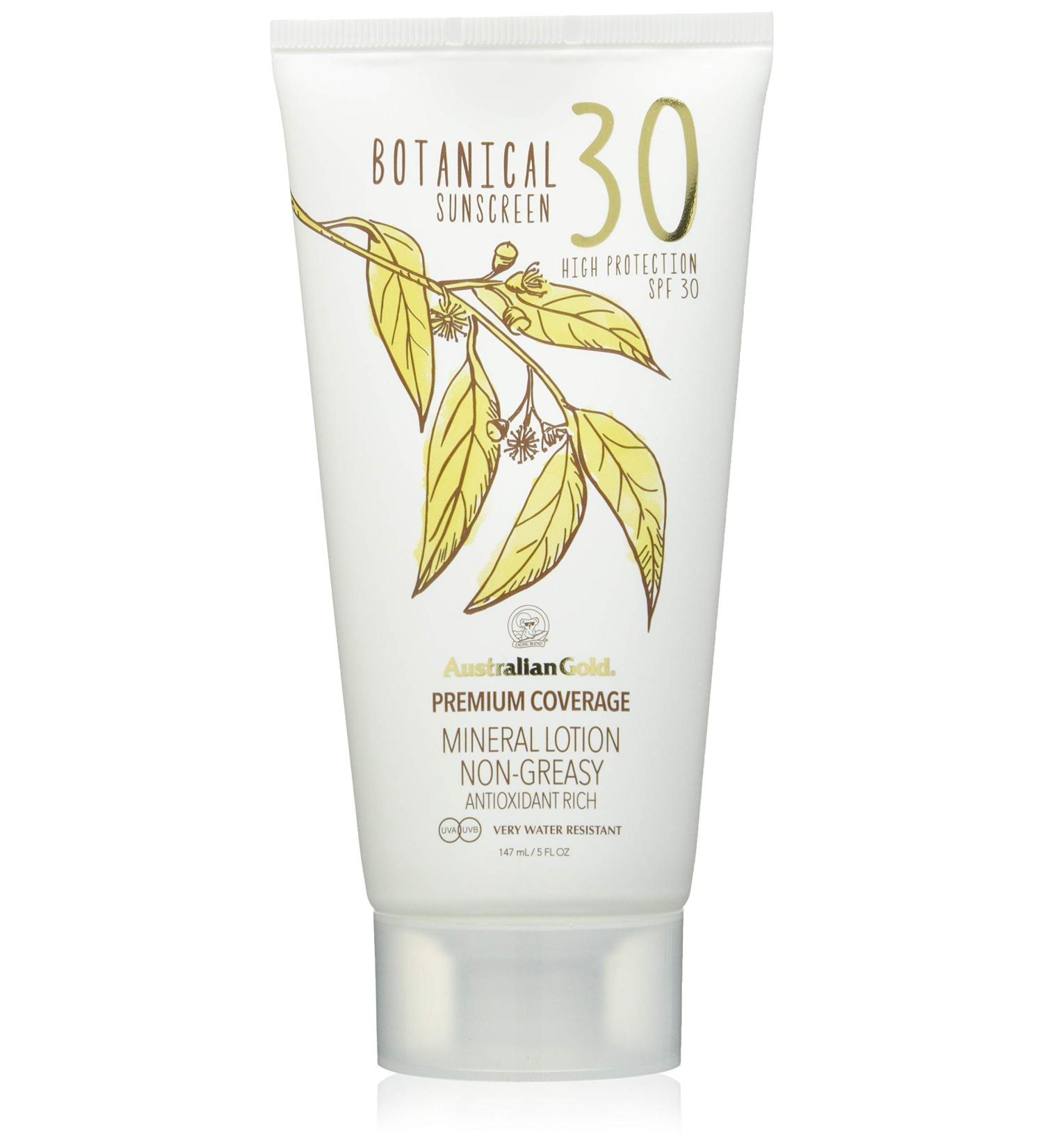 Australian Gold SPF 30 Botanical Lotion 147ml - Best Sunscreen for Healthy Skin | International Shipping Available - Buy Online on GoSupps.com