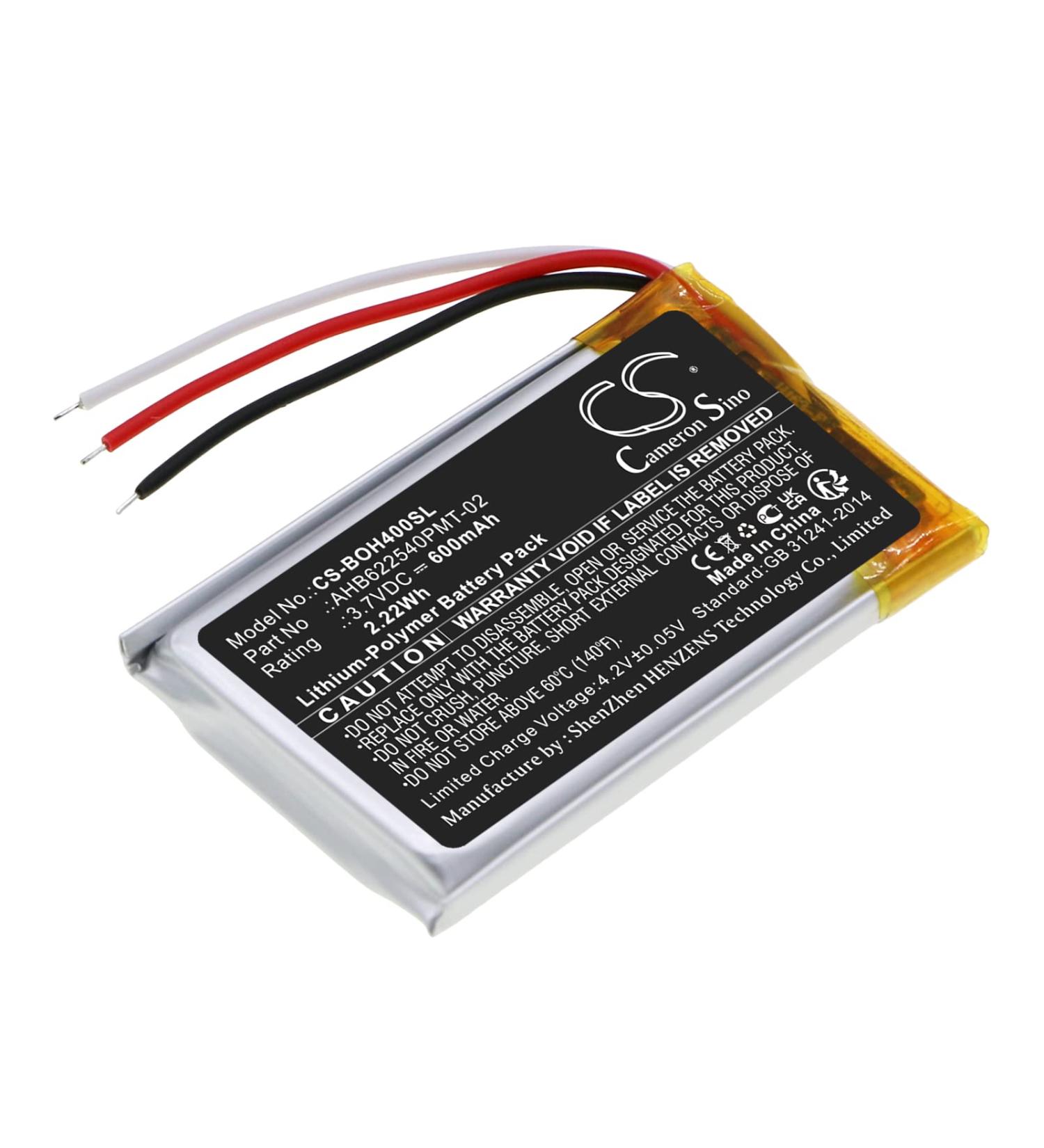 Replacement Battery for BeoPlay H4 - 3.7V 600mAh Model 1643874 643826 AHB622540PMT-02 - Fast International Shipping - Buy Online on GoSupps.com