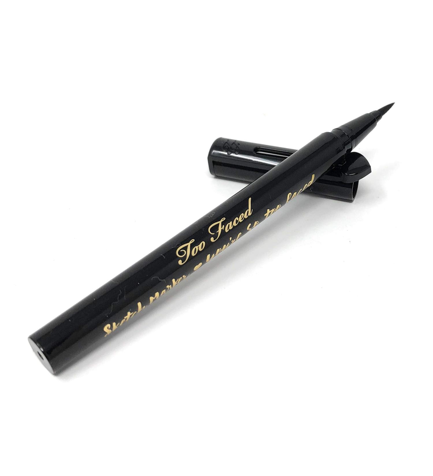 Too Faced Sketch Marker Waterproof Black Eyeliner - Long Lasting Precision - Buy Online on GoSupps.com
