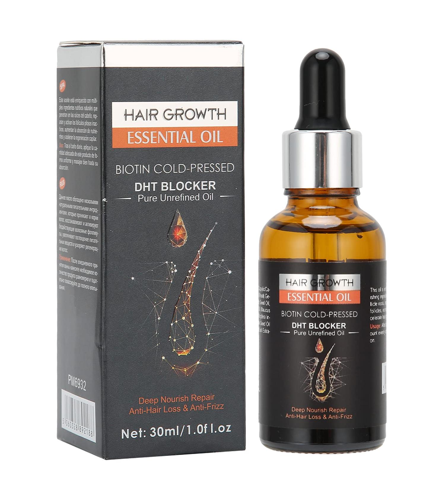 30ML Hair Growth Oil - Prevent Hair Loss Nourish Deeply Repair Follicles & Combat Frizz - Buy Online on GoSupps.com