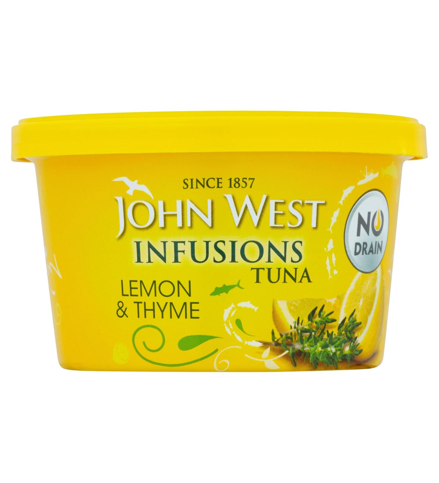 John West Tuna Infusions Lemon & Thyme 80g
