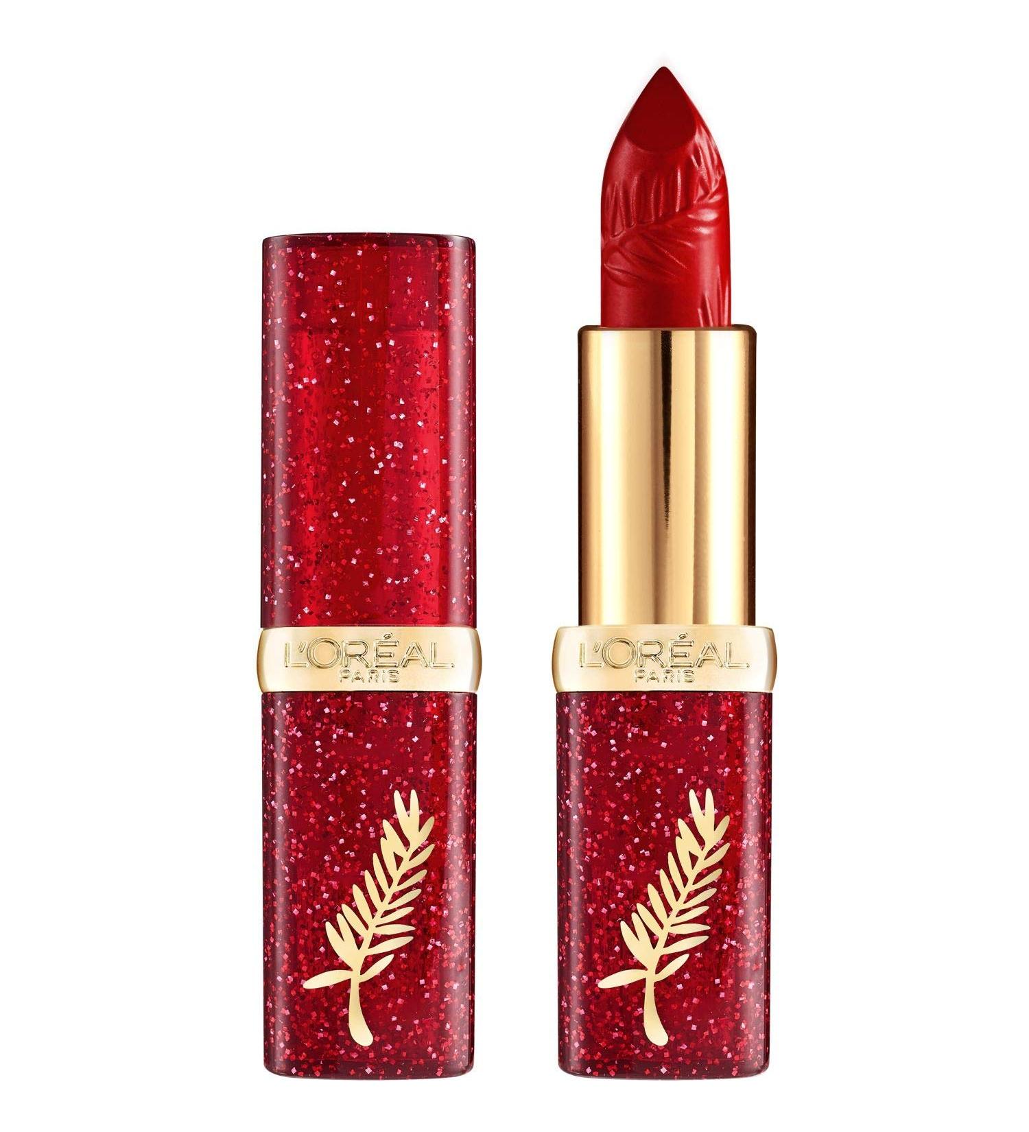 L'Or al Paris Lipstick Color Riche - Limited Cannes Collection 297 Red | Satin Finish - 22.7g - International Shipping Available - Buy Online on GoSupps.com