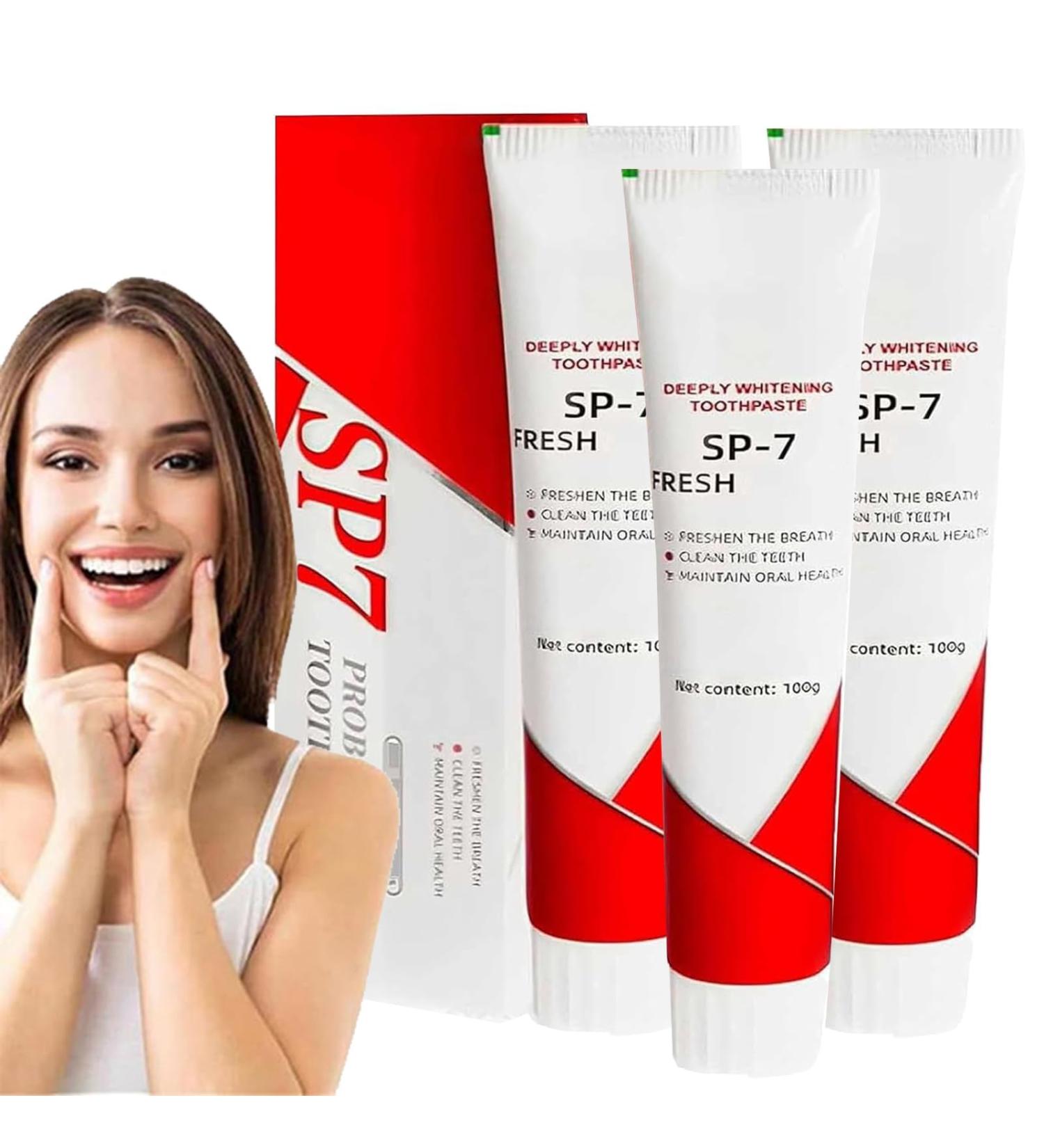 Daffezon Probiotic Toothpaste SP-7 Sopami Probiotic Toothpaste SP-7 Probiotic Stain Removal Toothpaste SP-7 Deep Cleaning Toothpaste - Buy Online on GoSupps.com