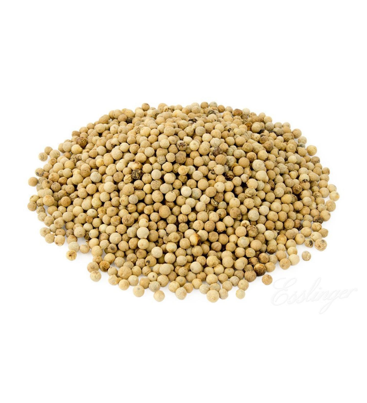 Thimble's 1kg - Organic White Peppercorn Whole White Safe for Cooking Pepcorn Herbs Spices Seasoning