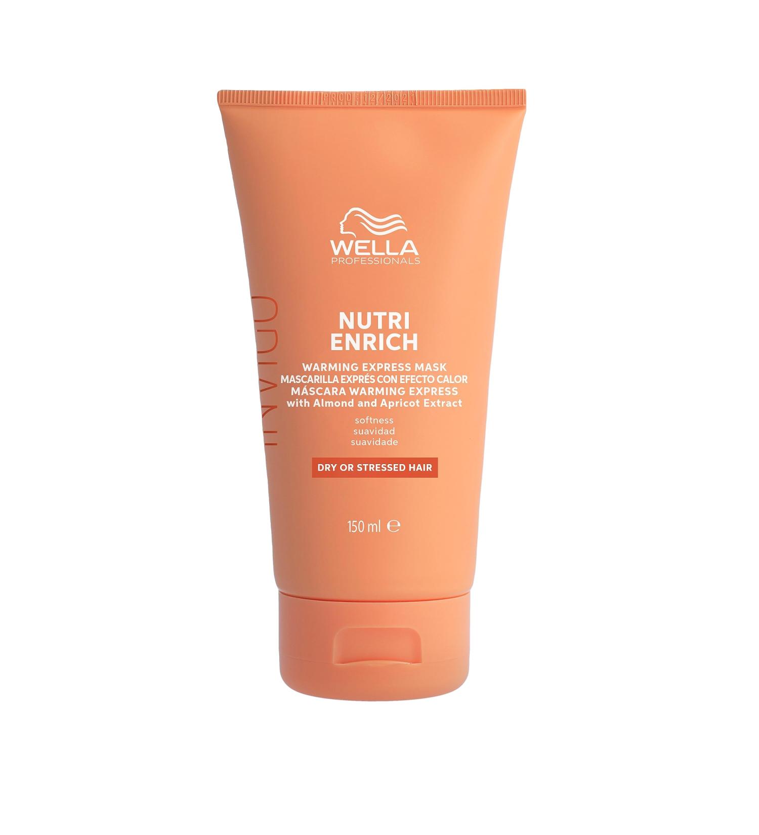 Wella Professionals Invigo Nutri Enrich Nourishing Anti-Frizz Smoothing Cream - With Vitamin E and Oleic Acid - Repairs Dry and Damaged Hair 150ml - Buy Online on GoSupps.com