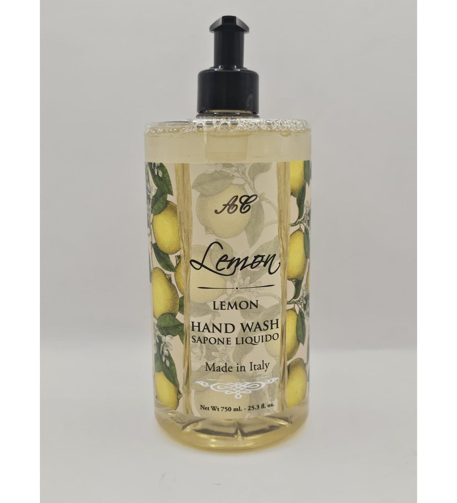 LA FLORENTINA Lemon Hand Wash Liquid Soap 25.3 Fl Oz Made in Italy - Buy Online on GoSupps.com