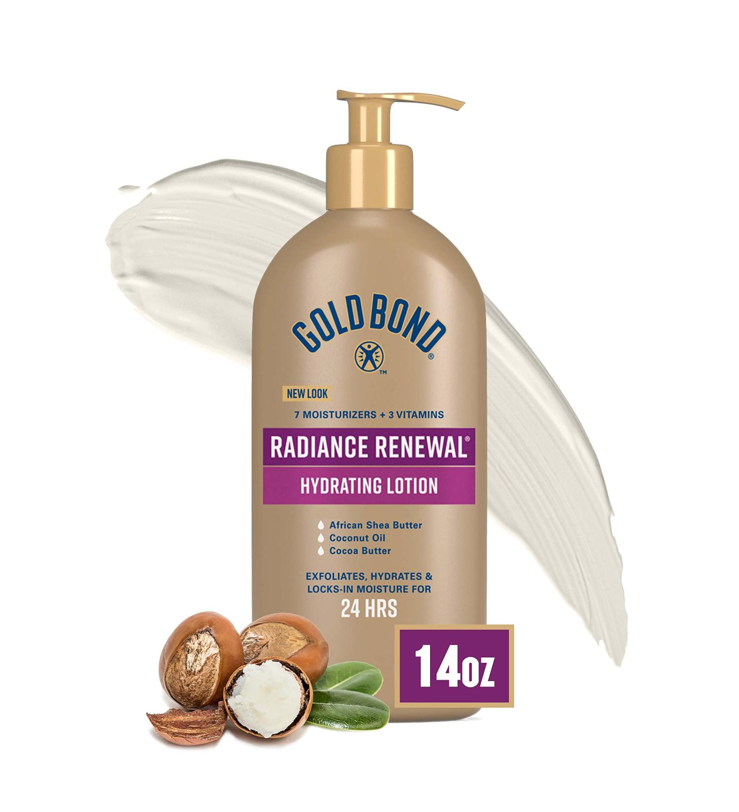Gold Bond Radiance Renewal Hydrating Lotion 14 oz - Ultimate Hydration for Visibly Dry Skin - Buy Online on GoSupps.com