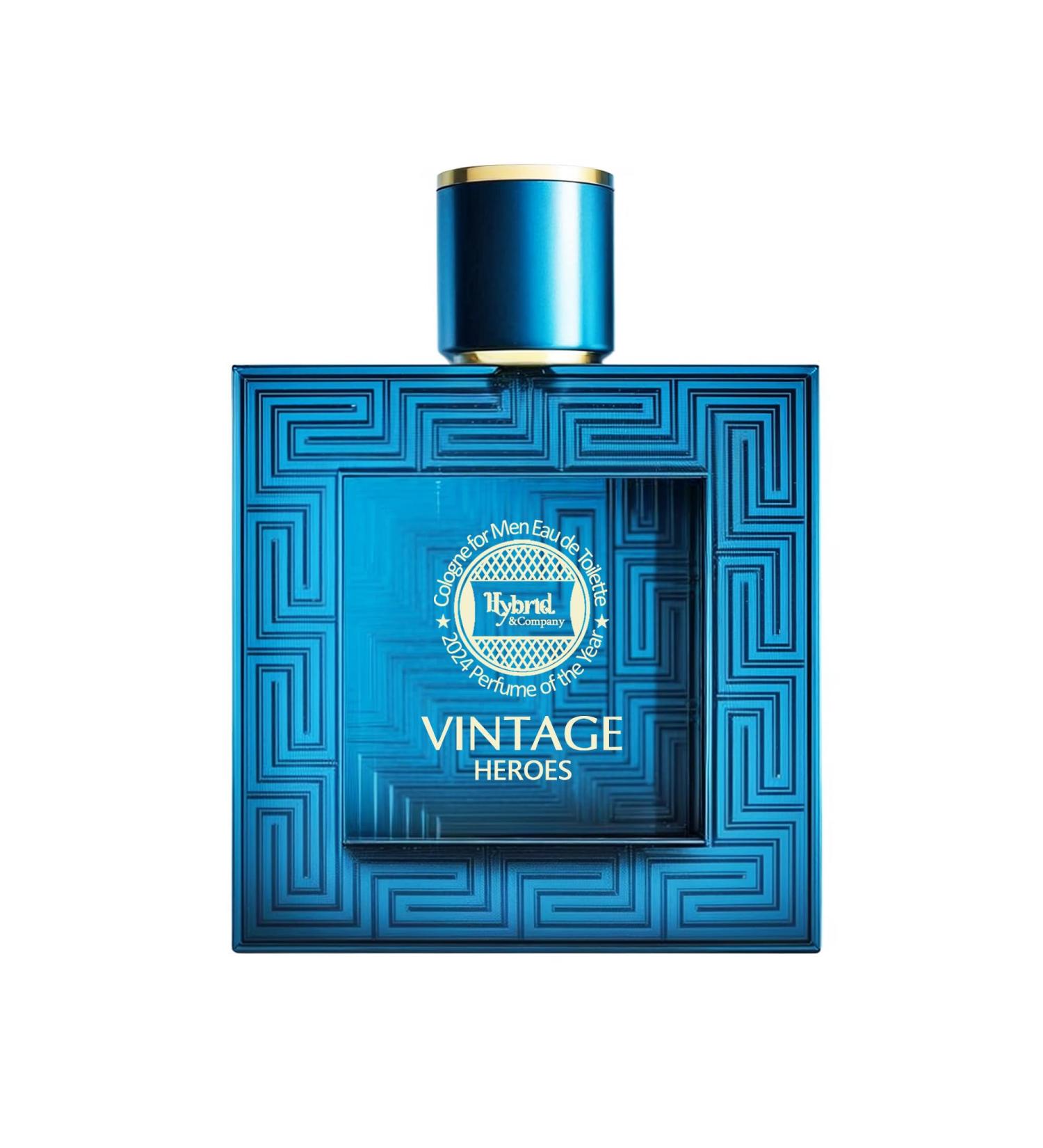 Hybrid & Company Vintage Heroes Parfum for Men Mint Geranium Vanilla Cologne Long Lasting Concentrated Luxury fragrance 3.4 Fl Oz/100 Ml Vintage Heroes 3.4 Fl Oz (Pack of 1) - Buy Online on GoSupps.com