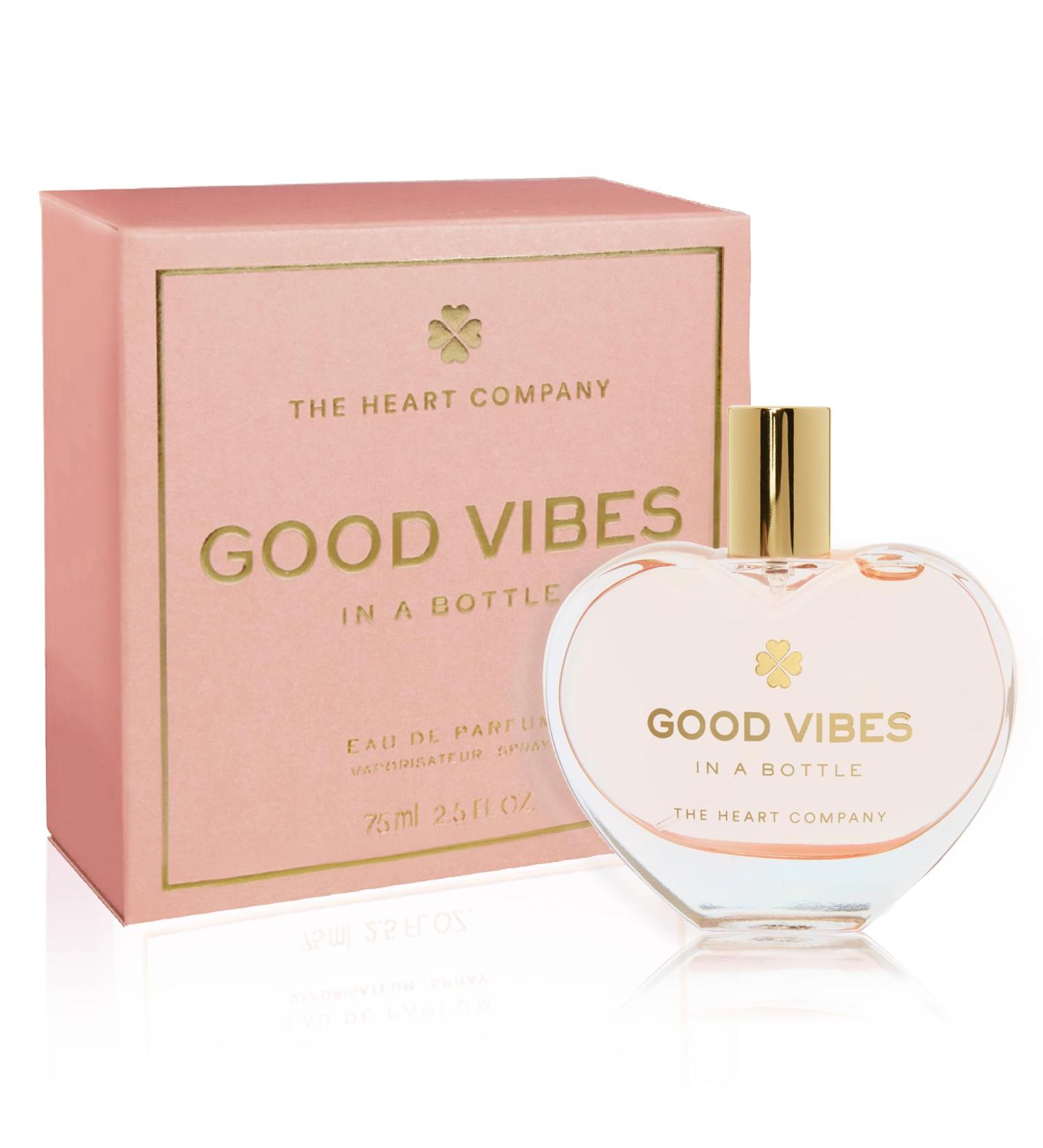| Good Vibes in a bottle | Vegan Gourmand Perfume for women | Fruity Women's Eau de Parfum | Sweet Fragrance 75ml - 2.5 fl oz. GOOD VIBES in a bottle - Fruity sweet 2.5 Fl Oz (Pack of 1) - Buy Online on GoSupps.com