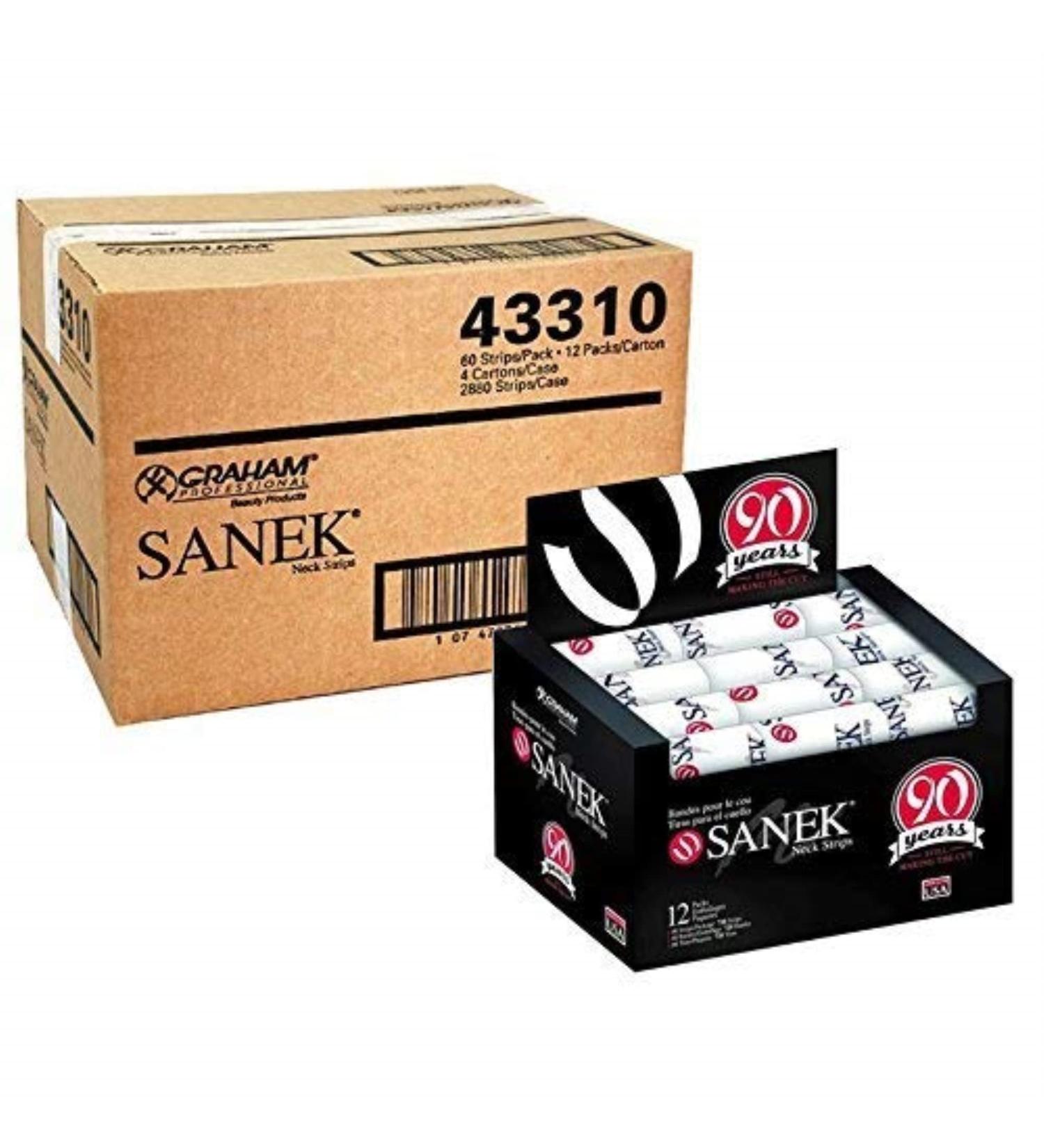 Sanek Neck Strips Master Case - 2880 Strips, 4 Cartons | Pack of 1 - Buy Online on GoSupps.com