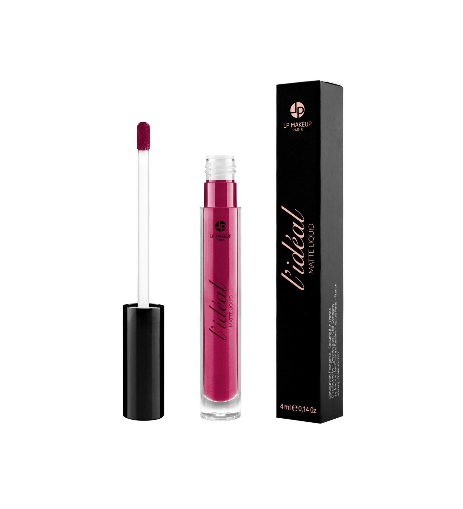 Liquid Matte Lipstick - L id al - Bordeaux Color - Transfer-free - Buy Online on GoSupps.com