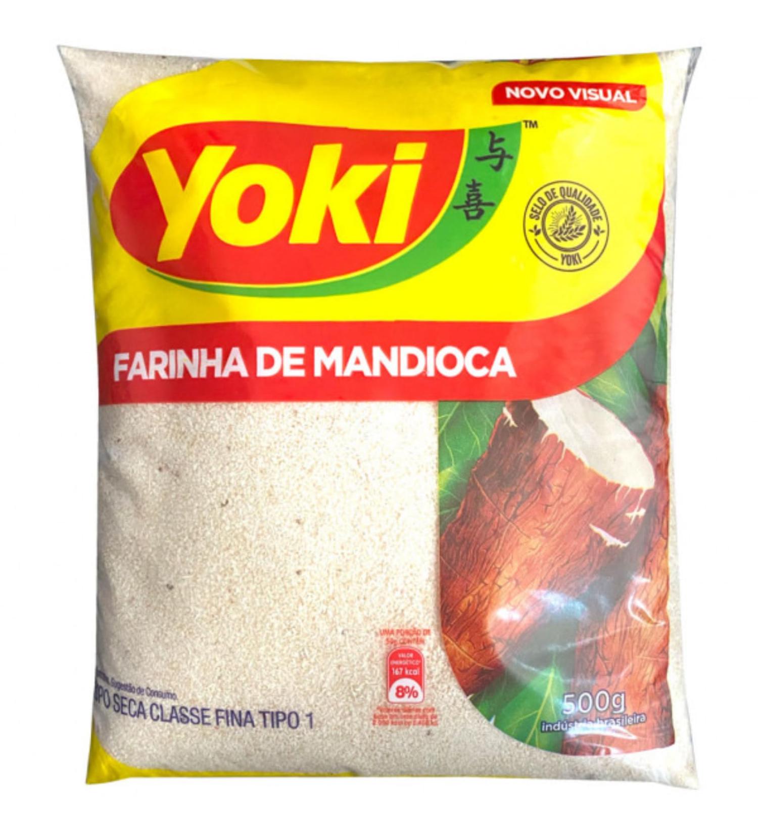 Farofa Tradicional Temperada Yoki 500gr