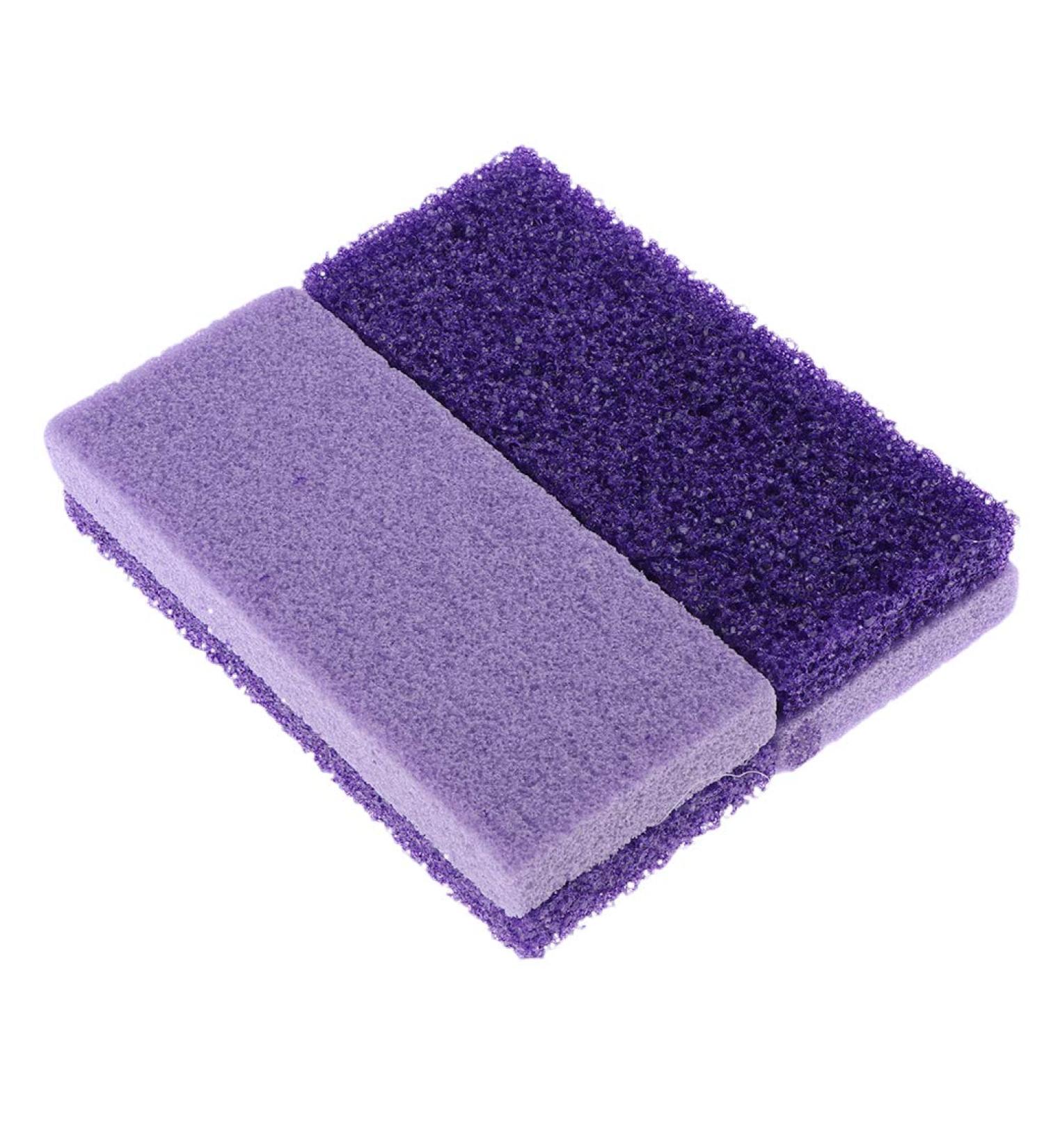 2 Pack Pumice Stone Foot Sponge Set - Exfoliate & Revitalize Your Feet - Perfect for Smooth Skin & Corn Removal - International Shipping Available - Buy Online on GoSupps.com