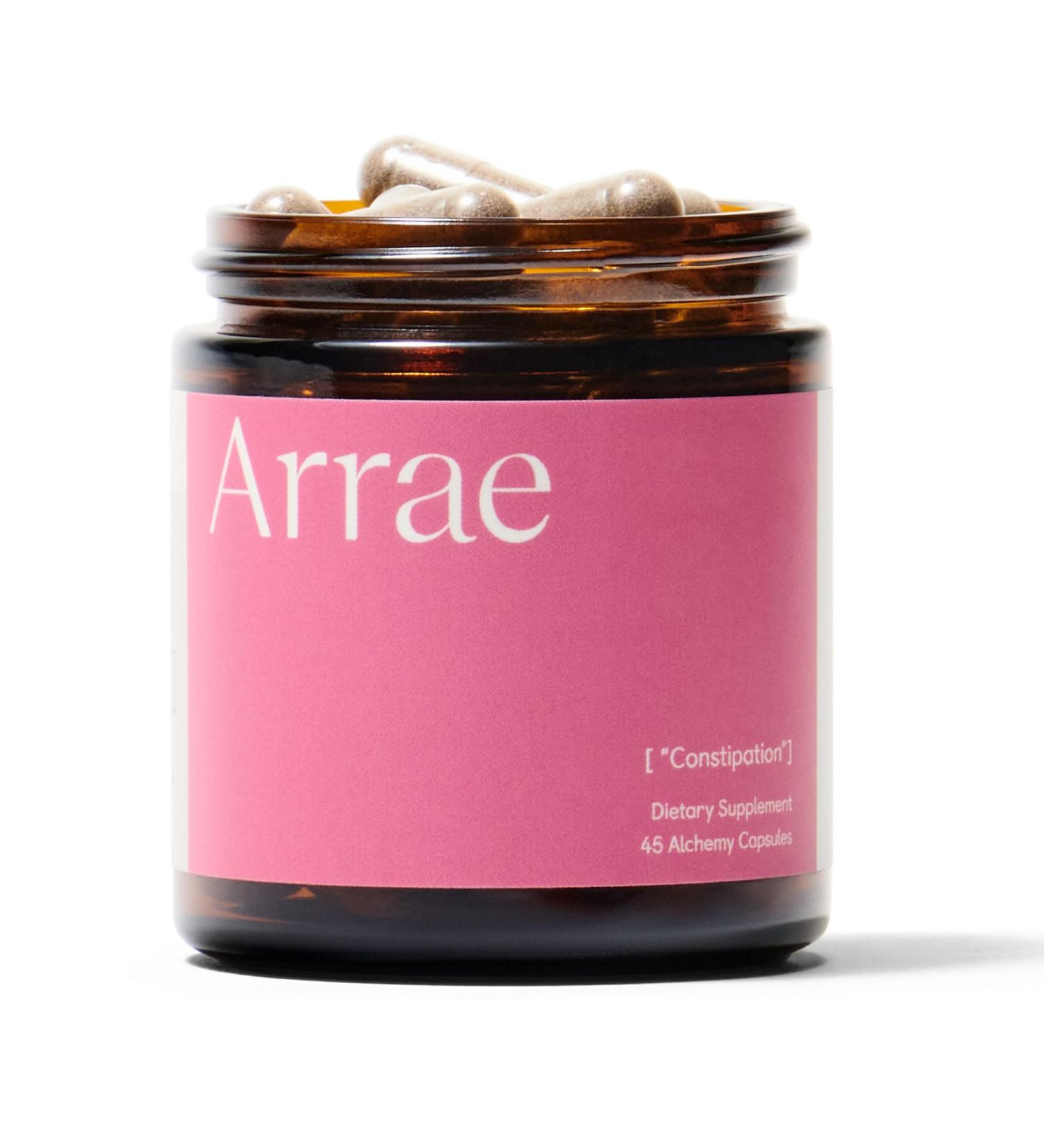 Arrae Constipation Relief - Fast-Acting Natural Colon Cleanse & Digestive Detox Capsules for Bloating Relief & Gut Health (45 Count - Buy Online on GoSupps.com