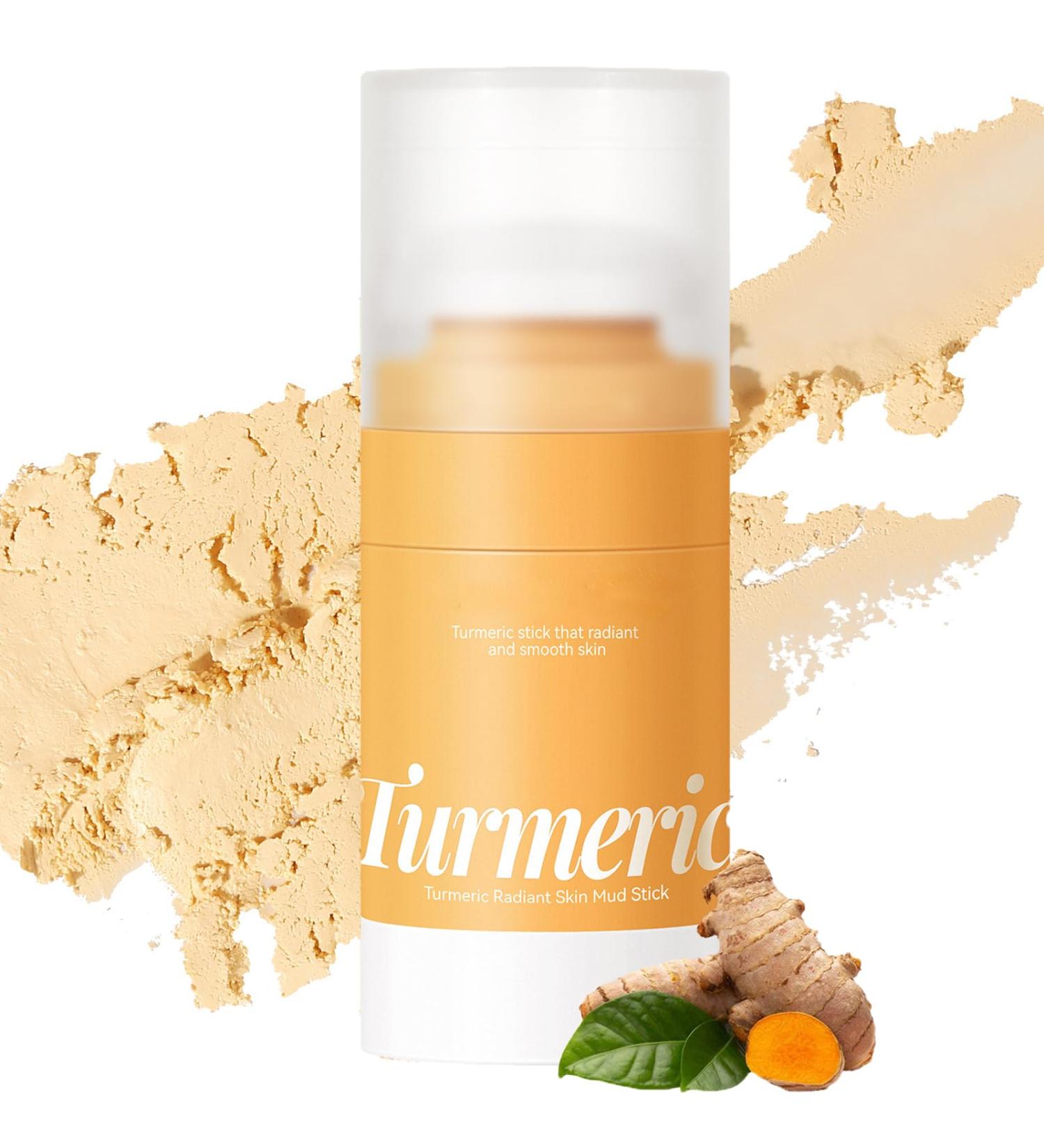 Mask Stick Turmeric Facial Mask Clay For Brightens Deep Cleans Face Masks Skincare Turmeric Skin Care Mask For Controlling Acne Oil And Refining Pores 1pc - Buy Online on GoSupps.com