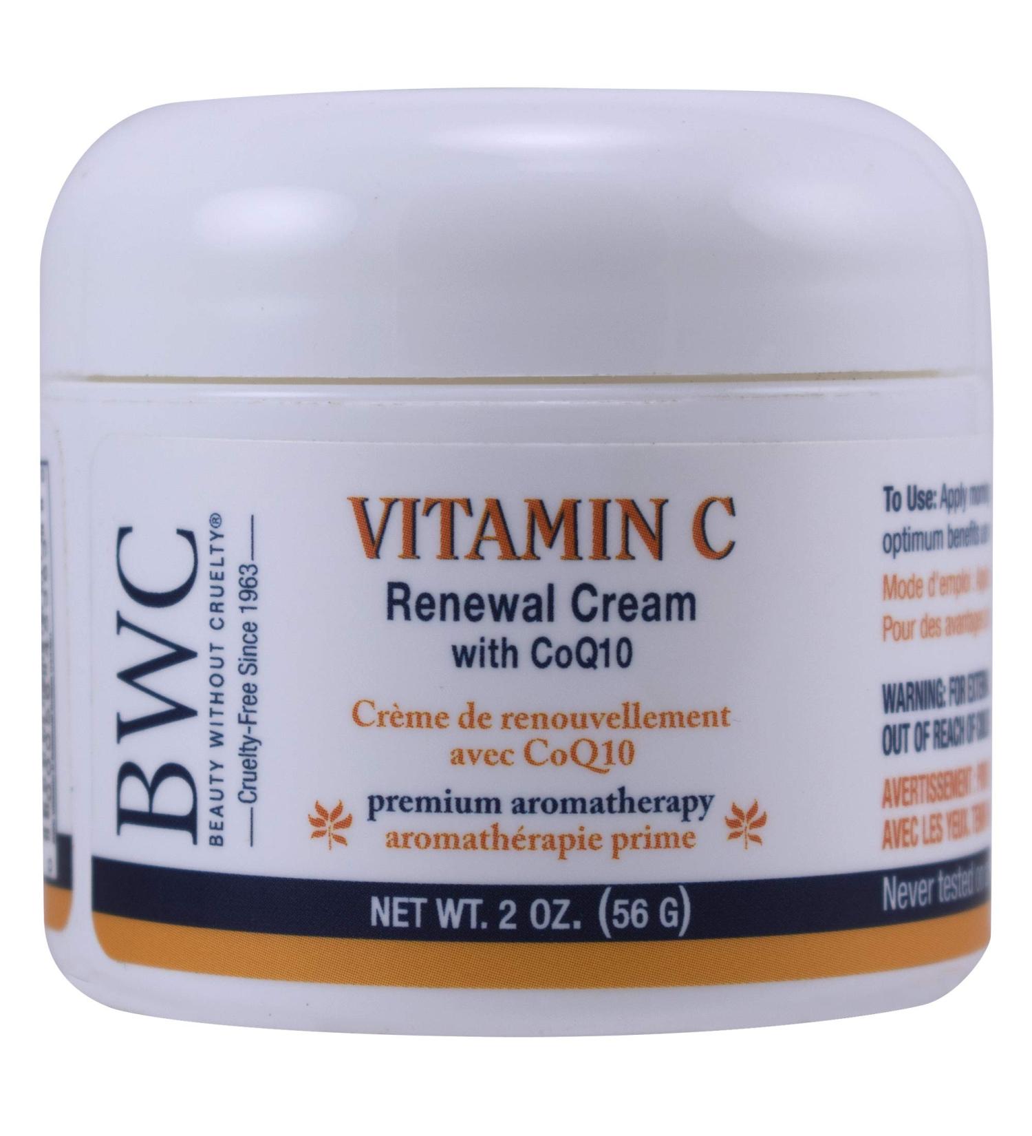 Beauty without Cruelty Renewal Moisturizer Vitamin C with CoQ10 2oz - Anti-Aging Formula - Buy Online on GoSupps.com