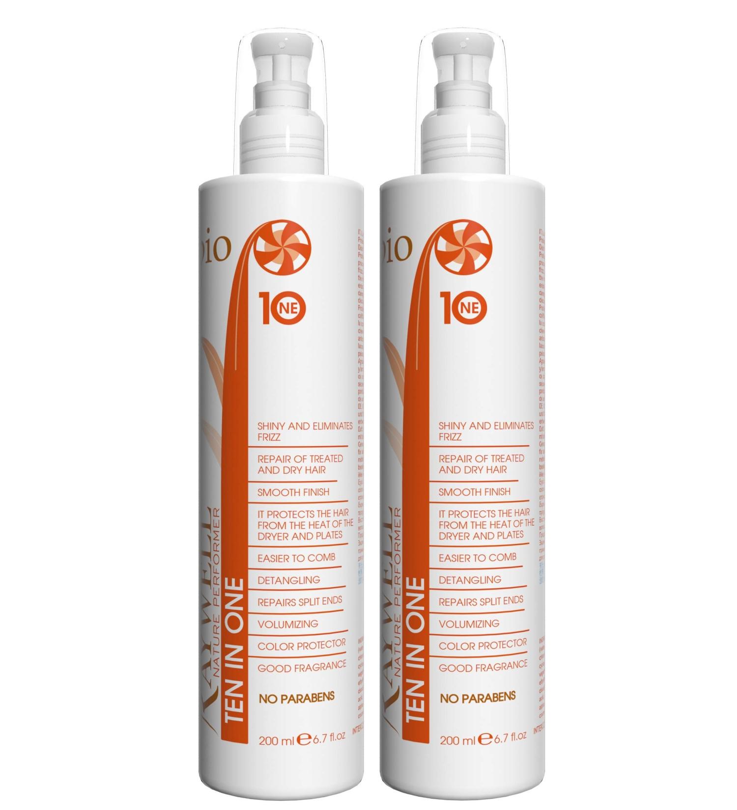2er Ten in One Balm Detangling 10 Bio Raywell 200 ml