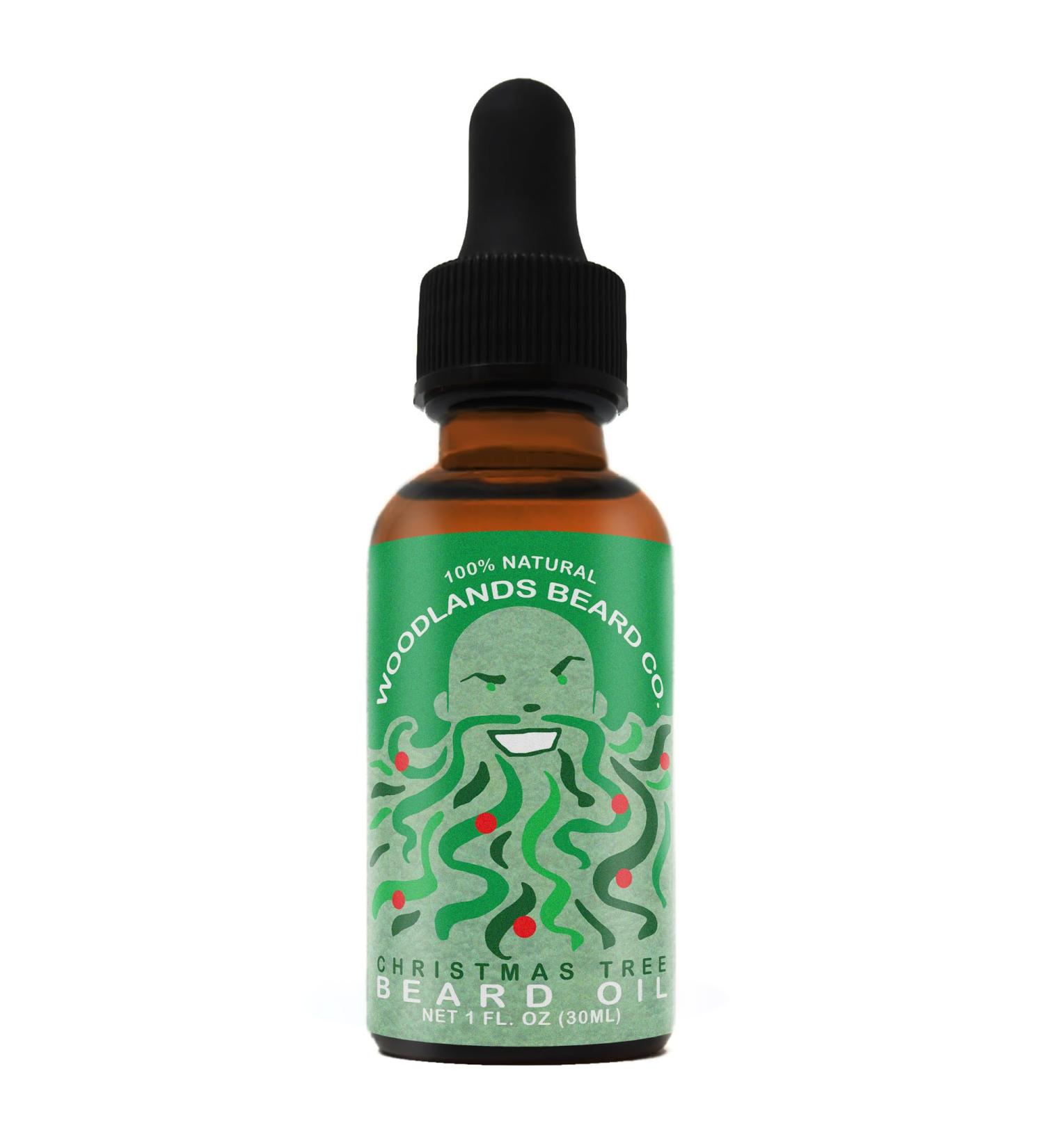 Christmas Tree Beard Oil | Original Fir Cypress & Spruce Scent | International Shipping Available - Buy Online on GoSupps.com