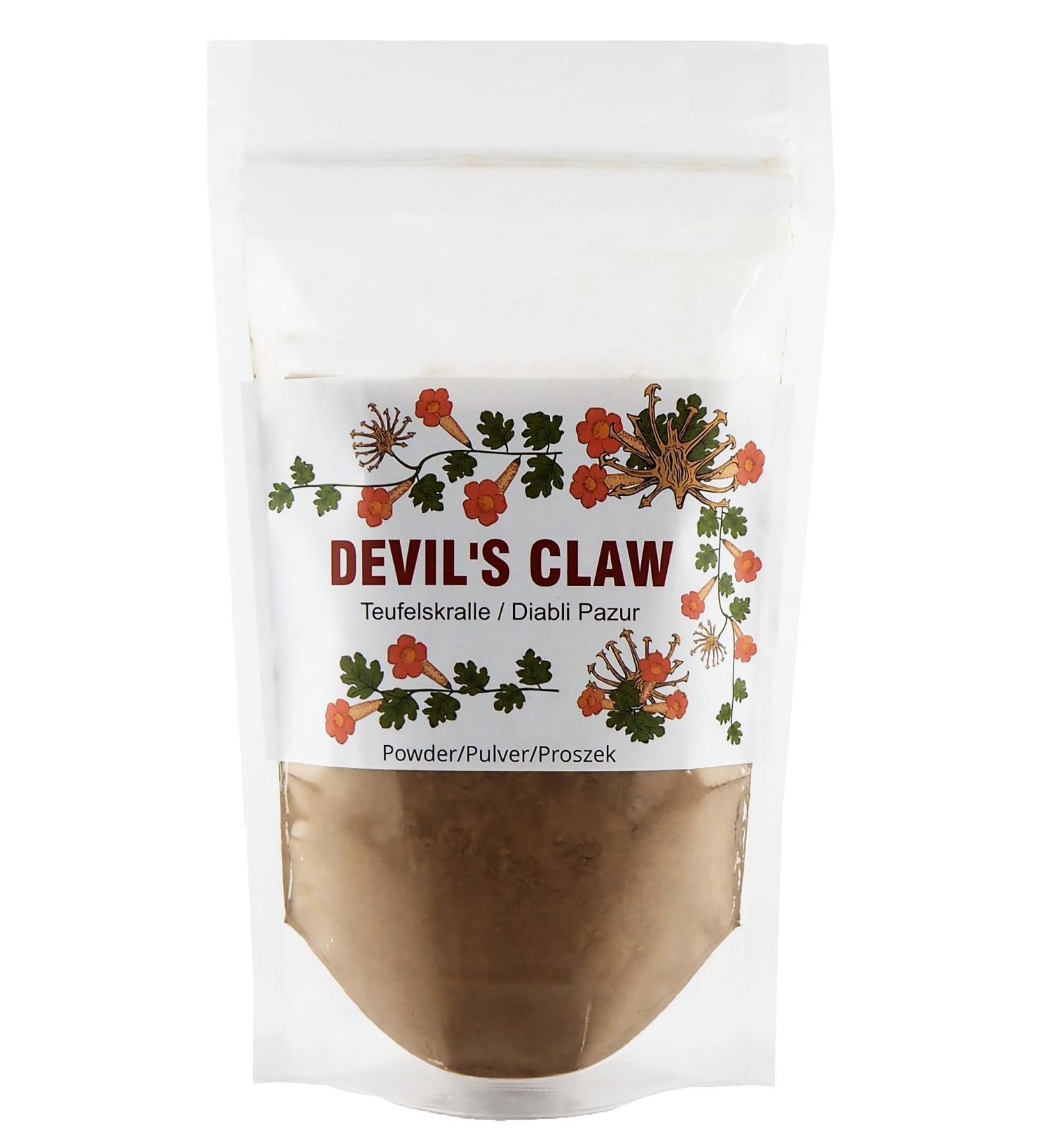  Planta Vera Devil's Claw Root Powder Devil's Claw Tea Devil's Claw Ground Root Devil Claw Powder Harpagophytum Procumbens 500g - Buy Online on GoSupps.com