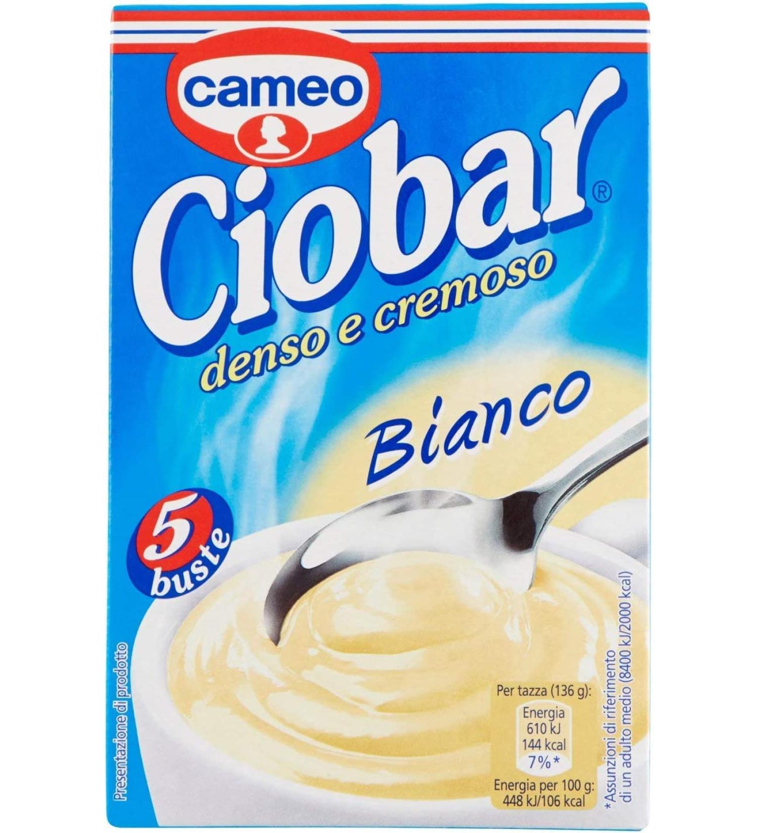 6 x Cameo Ciobar Bianco hot chocolate hot chocolate 750 g 6 x 5 bags - Buy Online on GoSupps.com