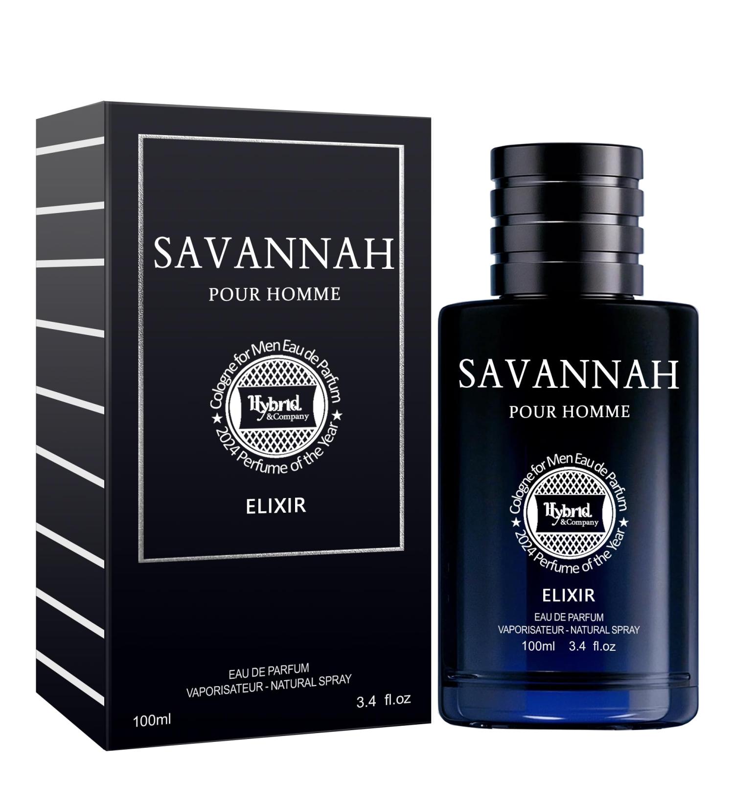 Hybrid & Company Savannah Pour Home Elixir For Men Eau De Parfum Vaporisateur Natural Spray 3.4 Fl Oz SAVANNAH POUR HOME ELIXIR 3.4 Fl Oz (Pack of 1) - Buy Online on GoSupps.com