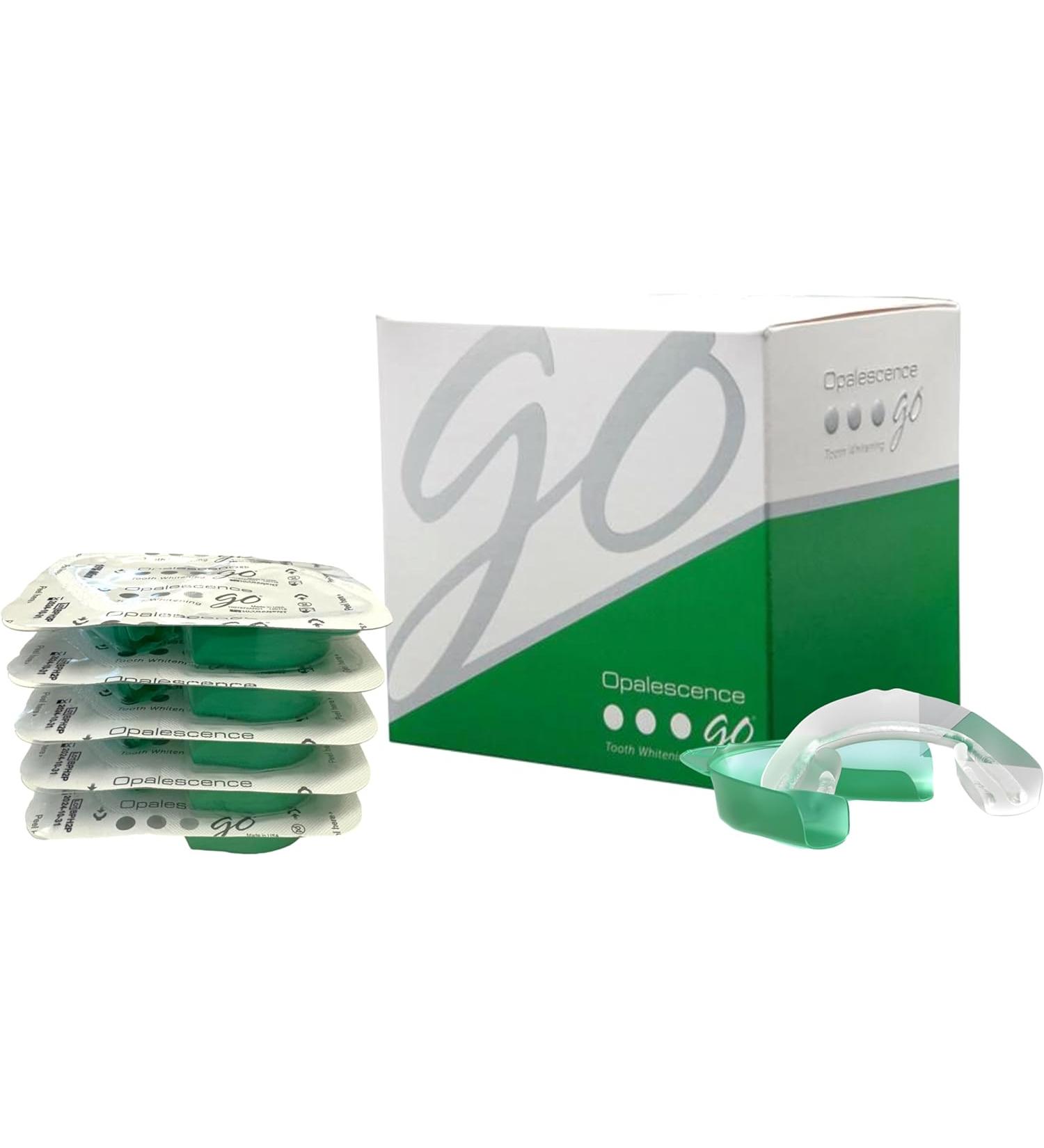 Opalescence Go 15% Teeth Whitening Trays (4 Pack Mint Flavor) - Boxed - Buy Online on GoSupps.com