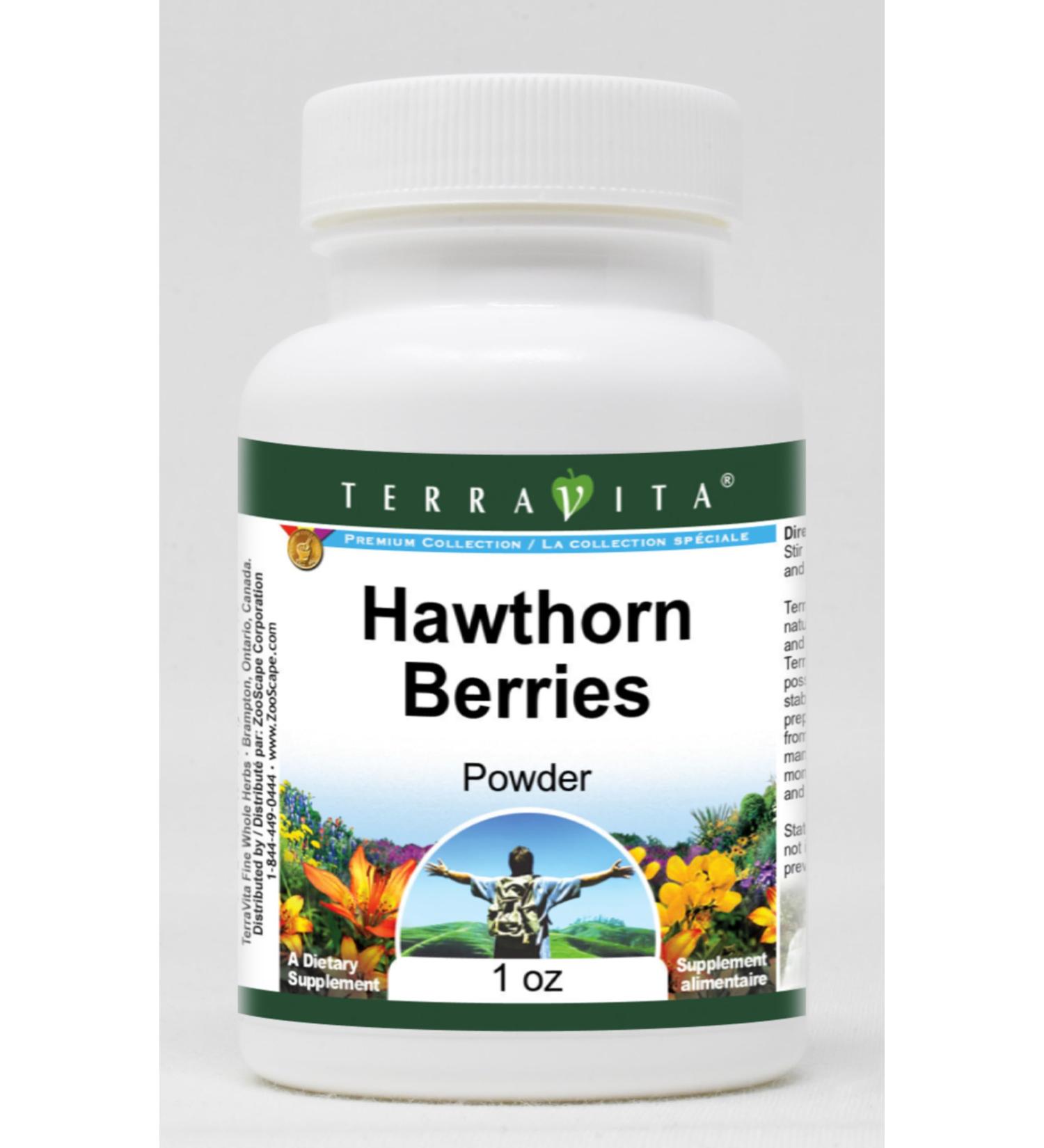 Hawthorn Berries Powder (1 oz ZIN: 511329) - 3 Pack - Buy Online on GoSupps.com