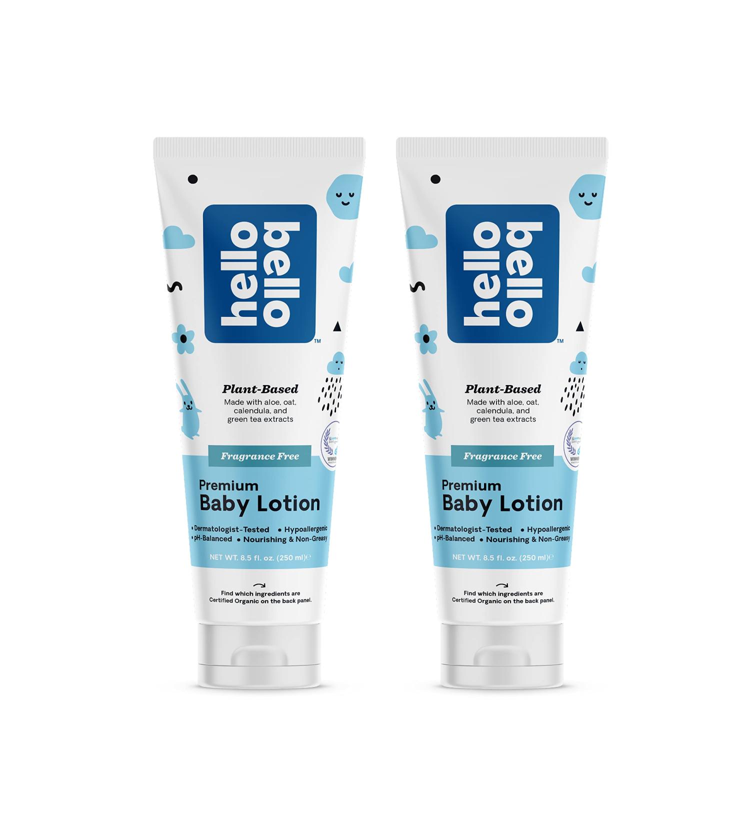 Hello Bello Baby Lotion Parent (Fragrance Free 17oz) - Gentle and Nourishing Formula - Buy Online on GoSupps.com