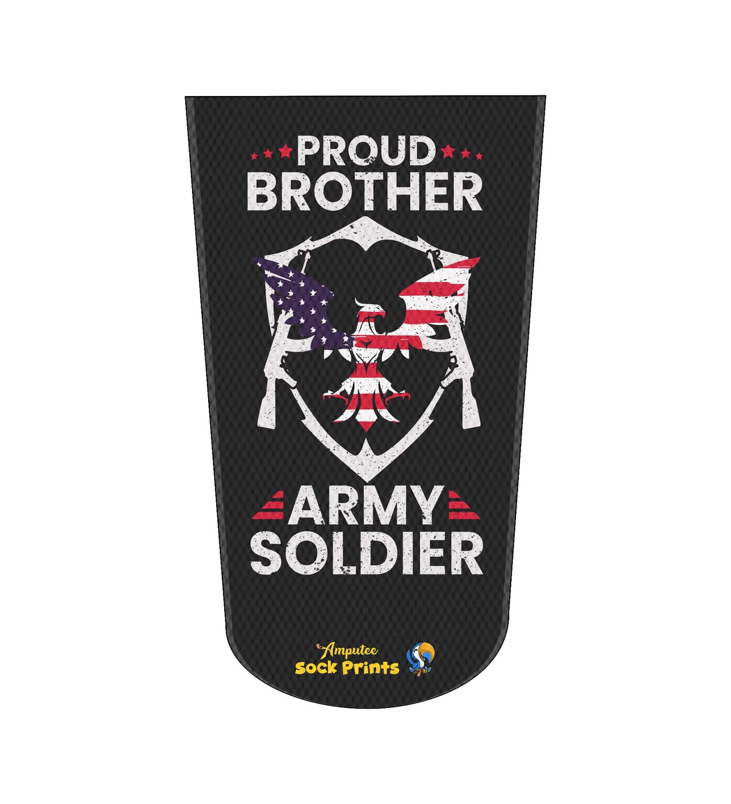 Proud Brother Army Soldier 3Ply Stump Sock - Heal with Appeal for Amputees - Buy Online on GoSupps.com