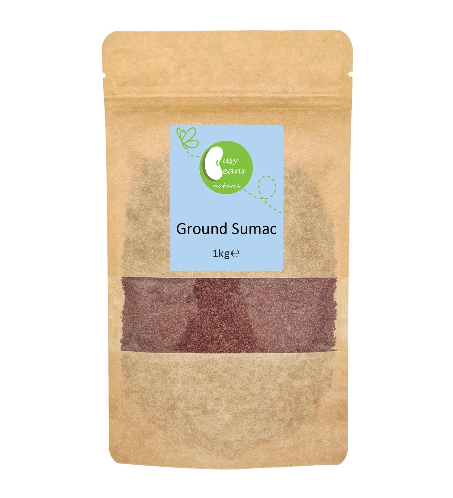 Busy Beans Ground Sumac (1kg) - Authentic and aromatic spice blend - Buy Online on GoSupps.com
