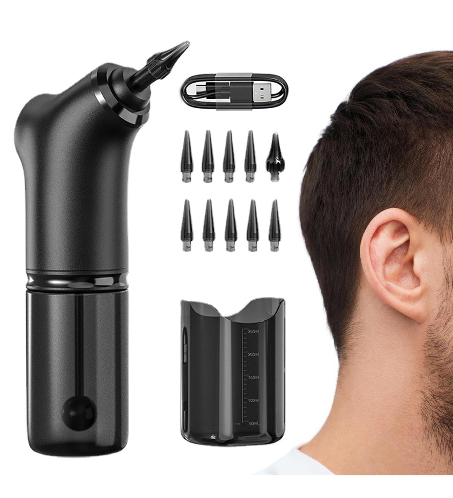 Buy Electric Ear Wax Removal Kit - Rechargeable Cleaner with Water Power & Replacement Tips | 1 Pc Ear Wax Removal Tool - Buy Online on GoSupps.com