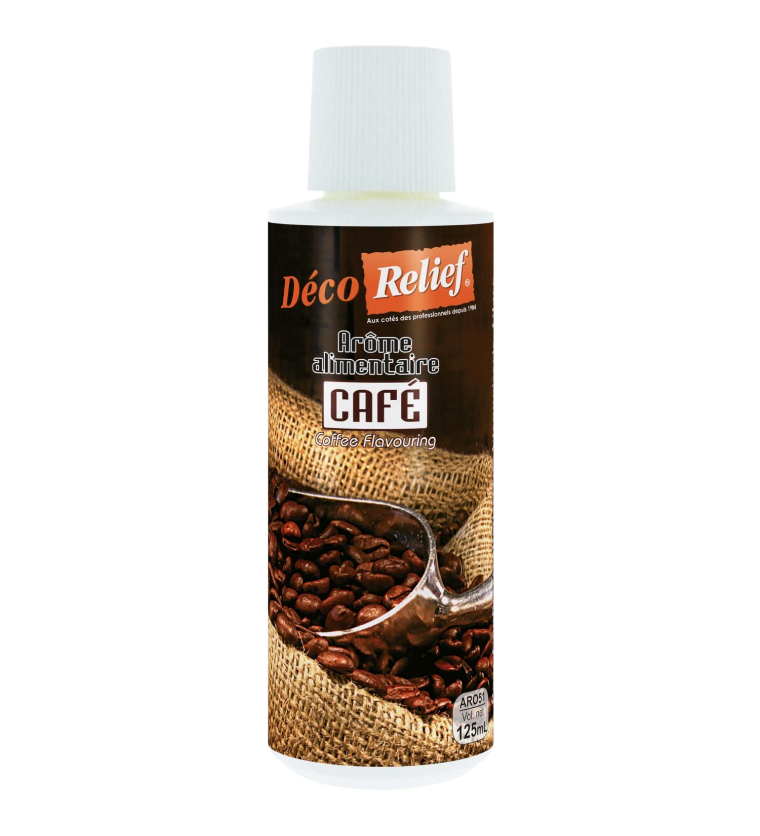 D co Relief - Liquid Coffee Flavor 125ml - Food Flavor for Baking Cooking - Professional Ingredient - Buy Online on GoSupps.com