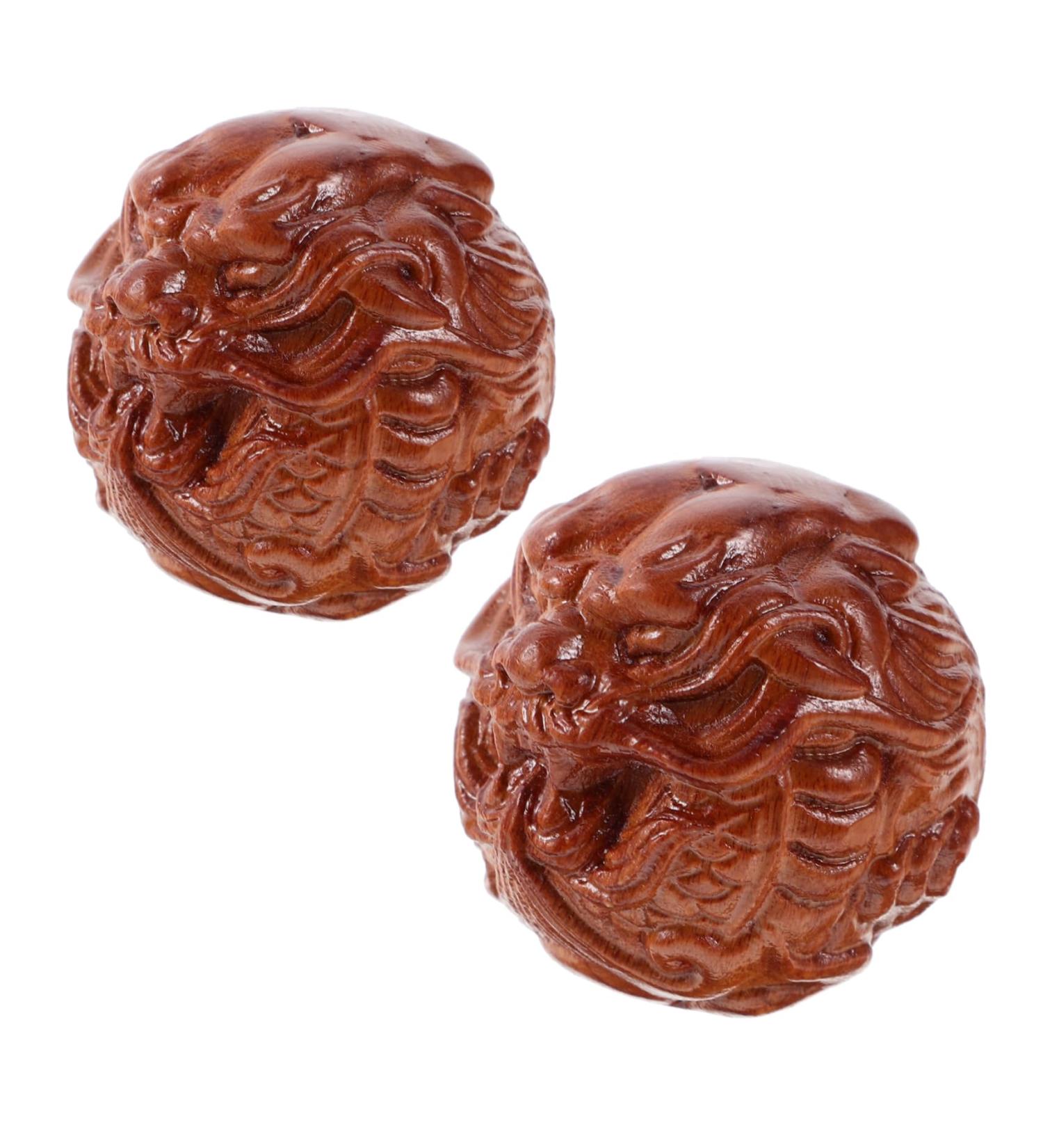 Shop Tovinanna Massage Globe Fitness Balls | Baoding Meditation Balls | Anti-Snoring & Hand Exercise Tools - International Shipping - Buy Online on GoSupps.com