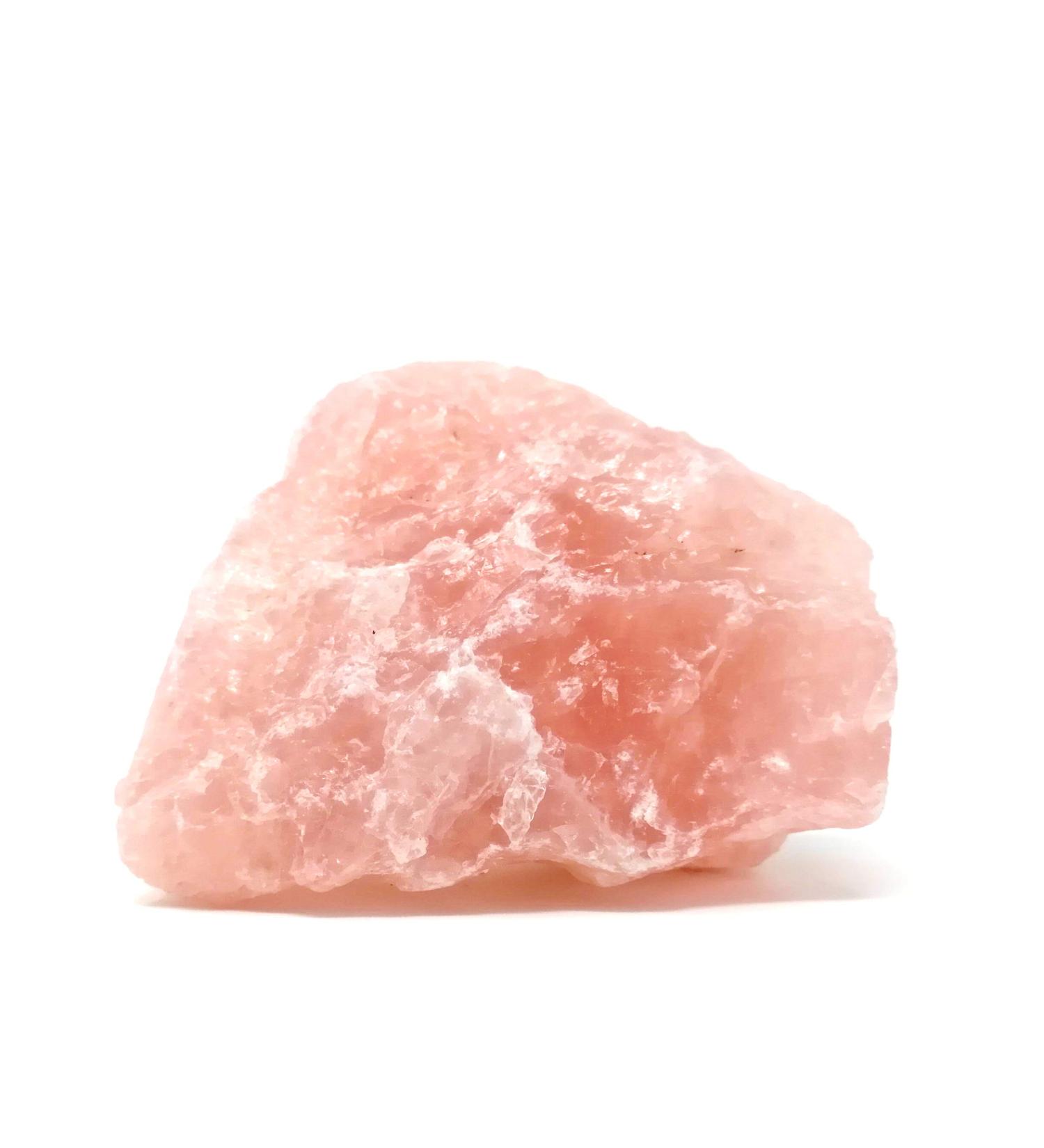 Puraja Rosenquarz Naturstein | Premium Healing Stone & Decorative Quartz | 200-300g - Ideal for Water Computation & Good Luck - Buy Online on GoSupps.com