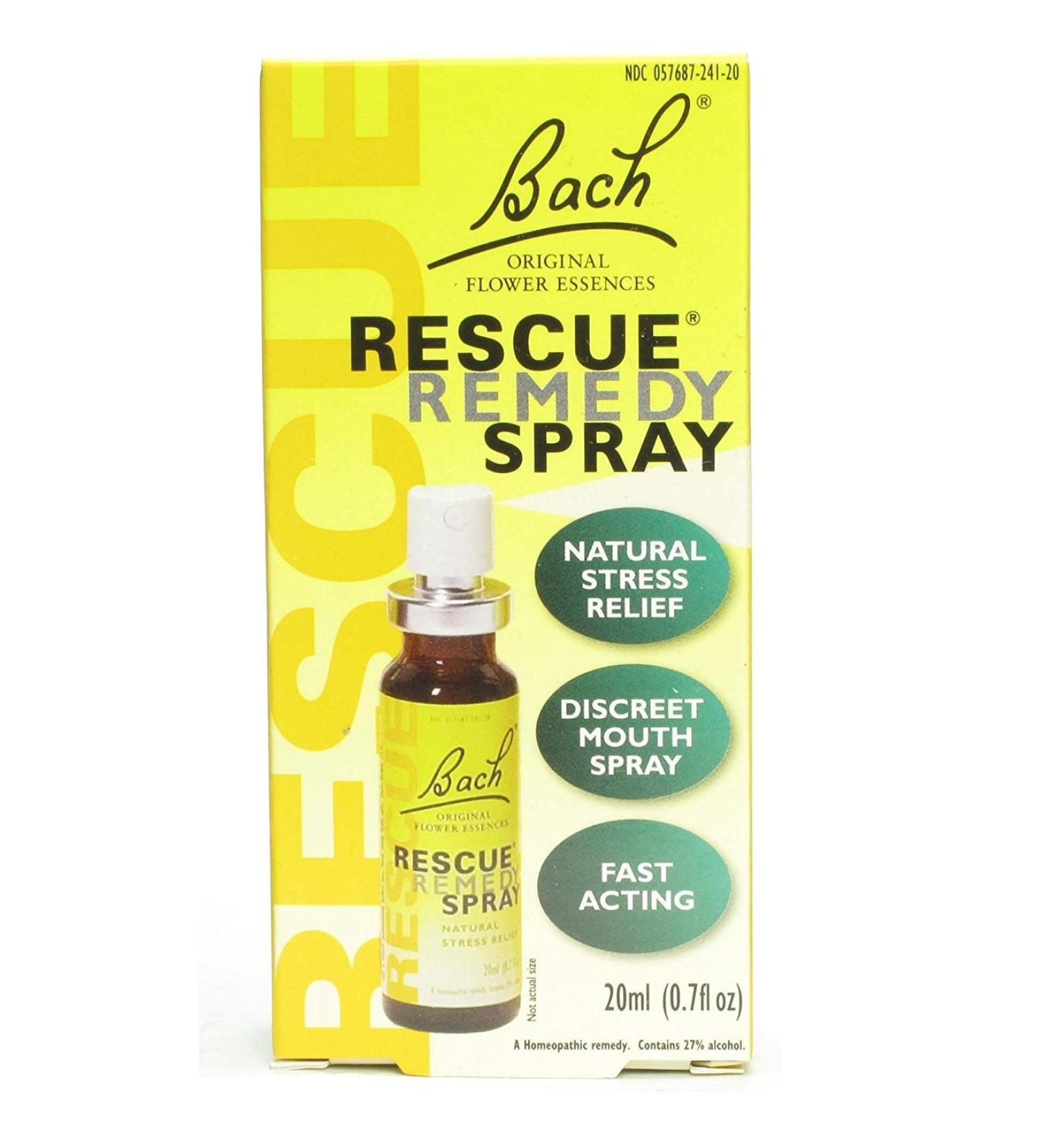 Bach Rescue Remedy Spray 7 Ml 0.7 Fl Oz