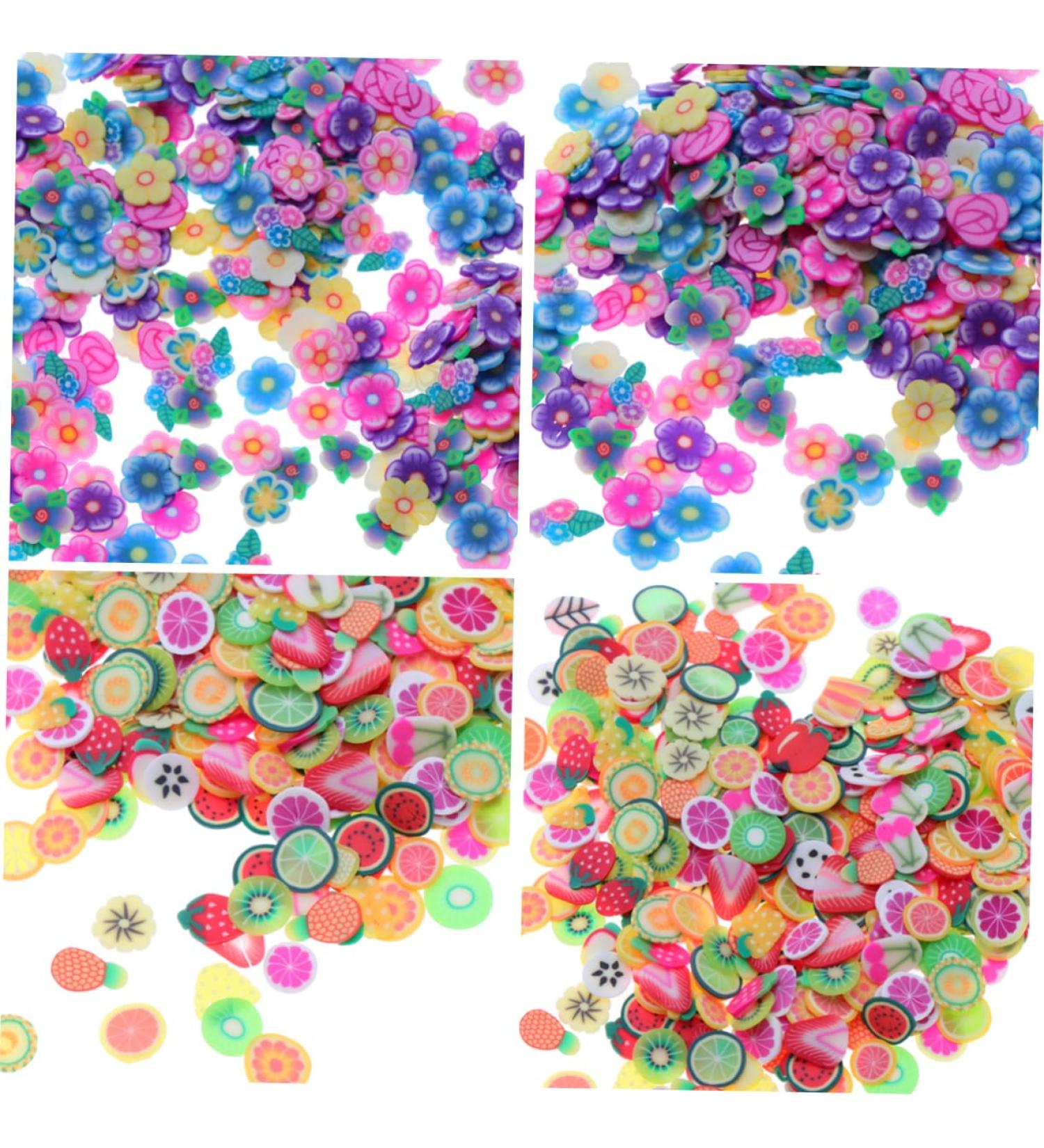 FOMIYES 3 Packs Clay Slices Nail Art Decoration Fruit Slices for Nail Art Nail Art Slices Cartoon - Buy Online on GoSupps.com