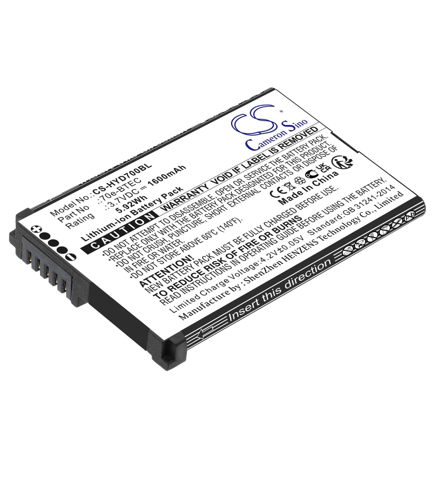 Buy Tingen 1600mAh Battery Replacement for Dolphin 70e 75e SL42 & 60s | International Shipping Available - Buy Online on GoSupps.com