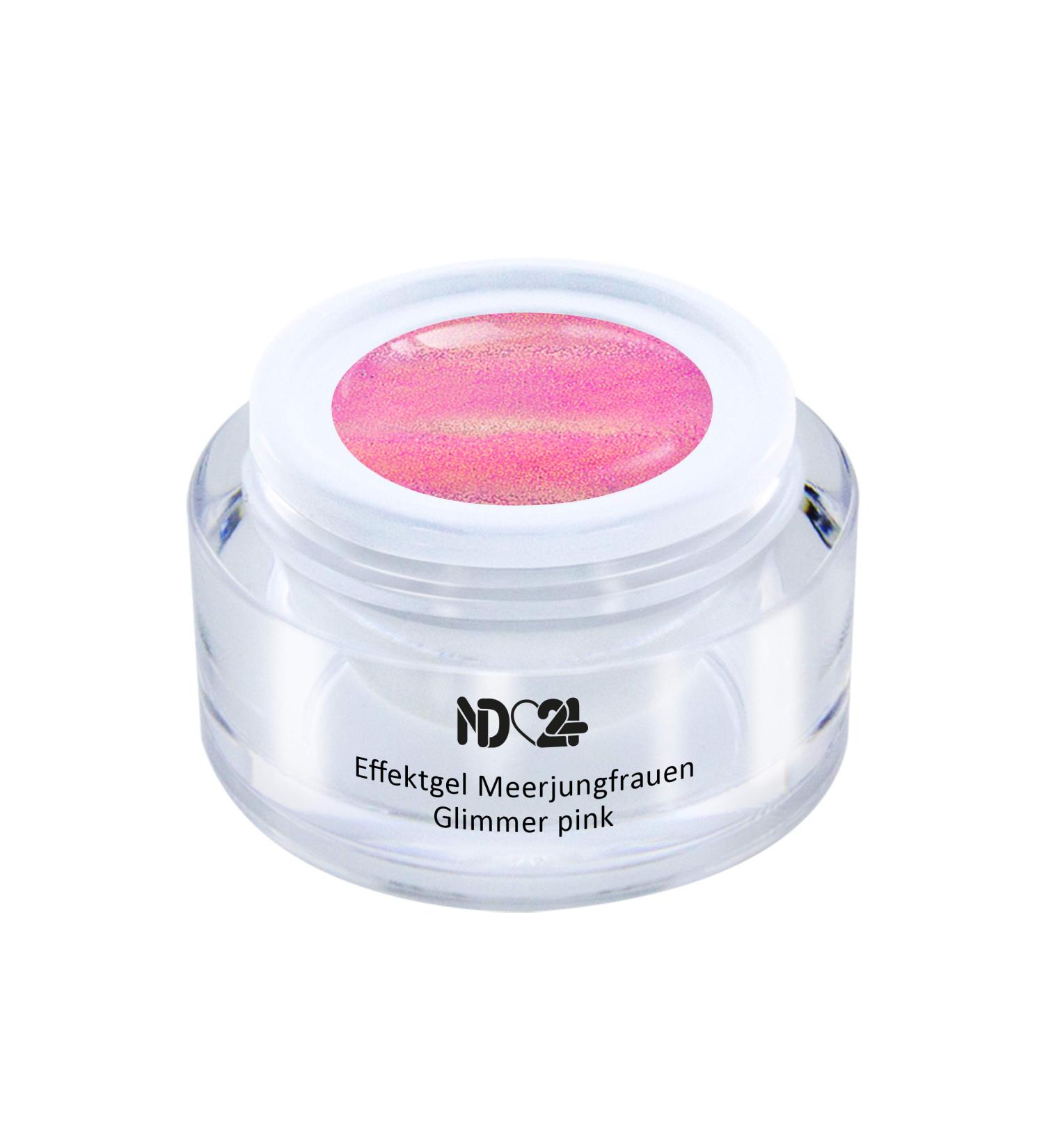 Buy UV LED Effect Gel - Mermaids Glitter Pink - Studio Quality - Made in Germany - 5ml | International Shipping Available - Buy Online on GoSupps.com