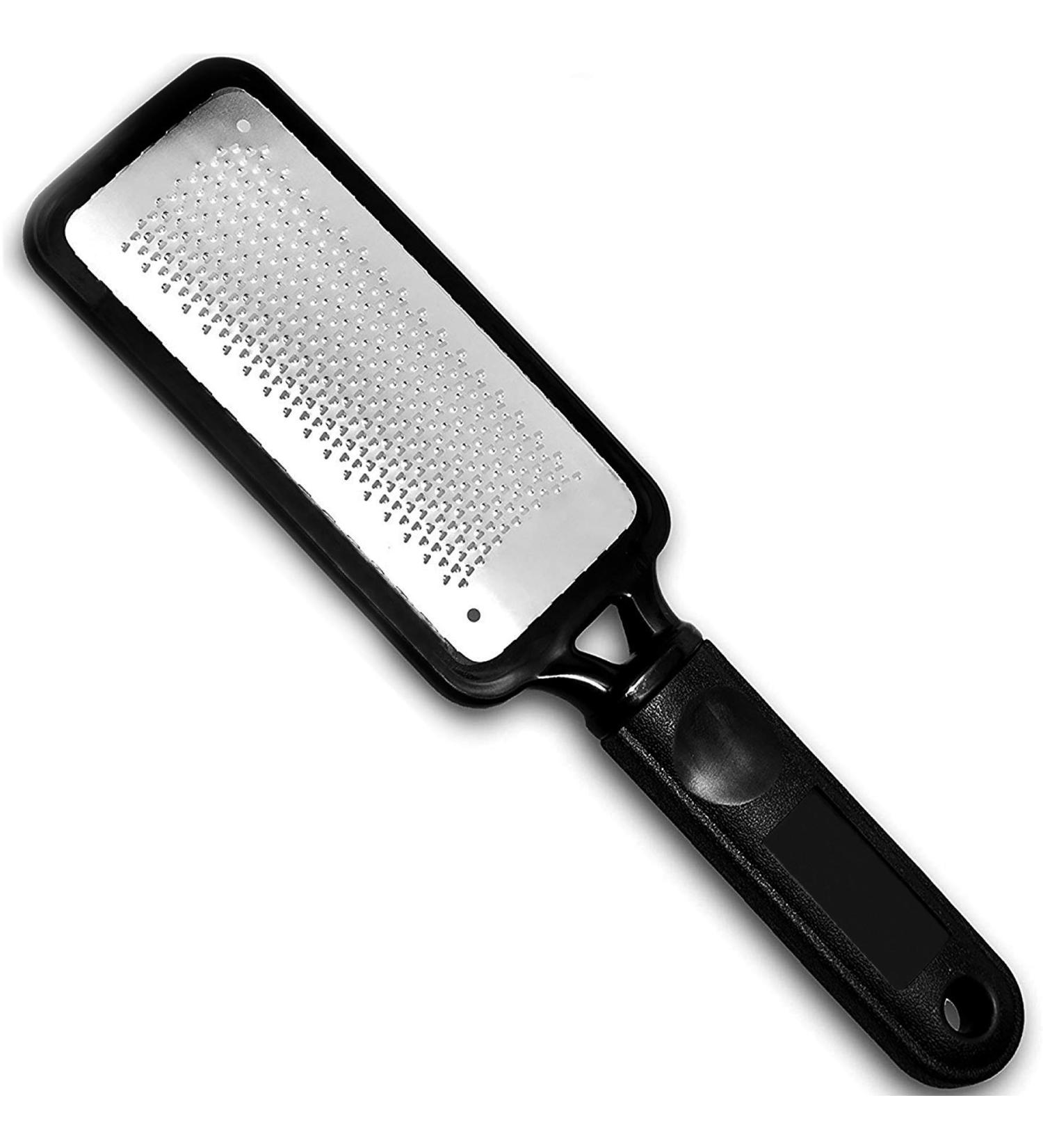 Angel Kiss Colossal Foot File Scraper Pedicure File - Premium Stainless Steel Foot Rasp Dead Skin Callus Remover for Feet Gentle Foot Scrubber Pedicure Tools for Salon-Quality Foot Care Black - Buy Online on GoSupps.com