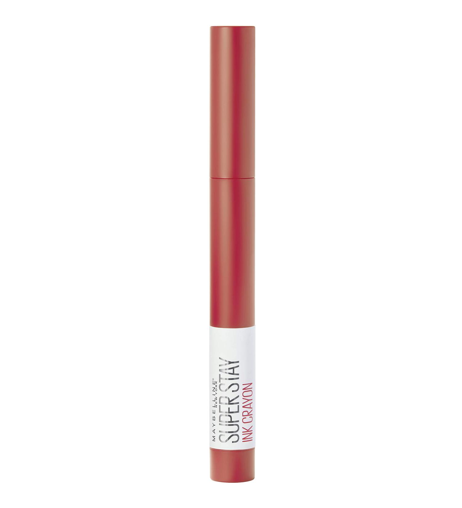Maybelline New York Lippenstift Super Stay Ink Crayon - Matt & Langanhaltend Nr. 40 Laugh Louder 1 5 g | Internationaler Versand - Buy Online on GoSupps.com