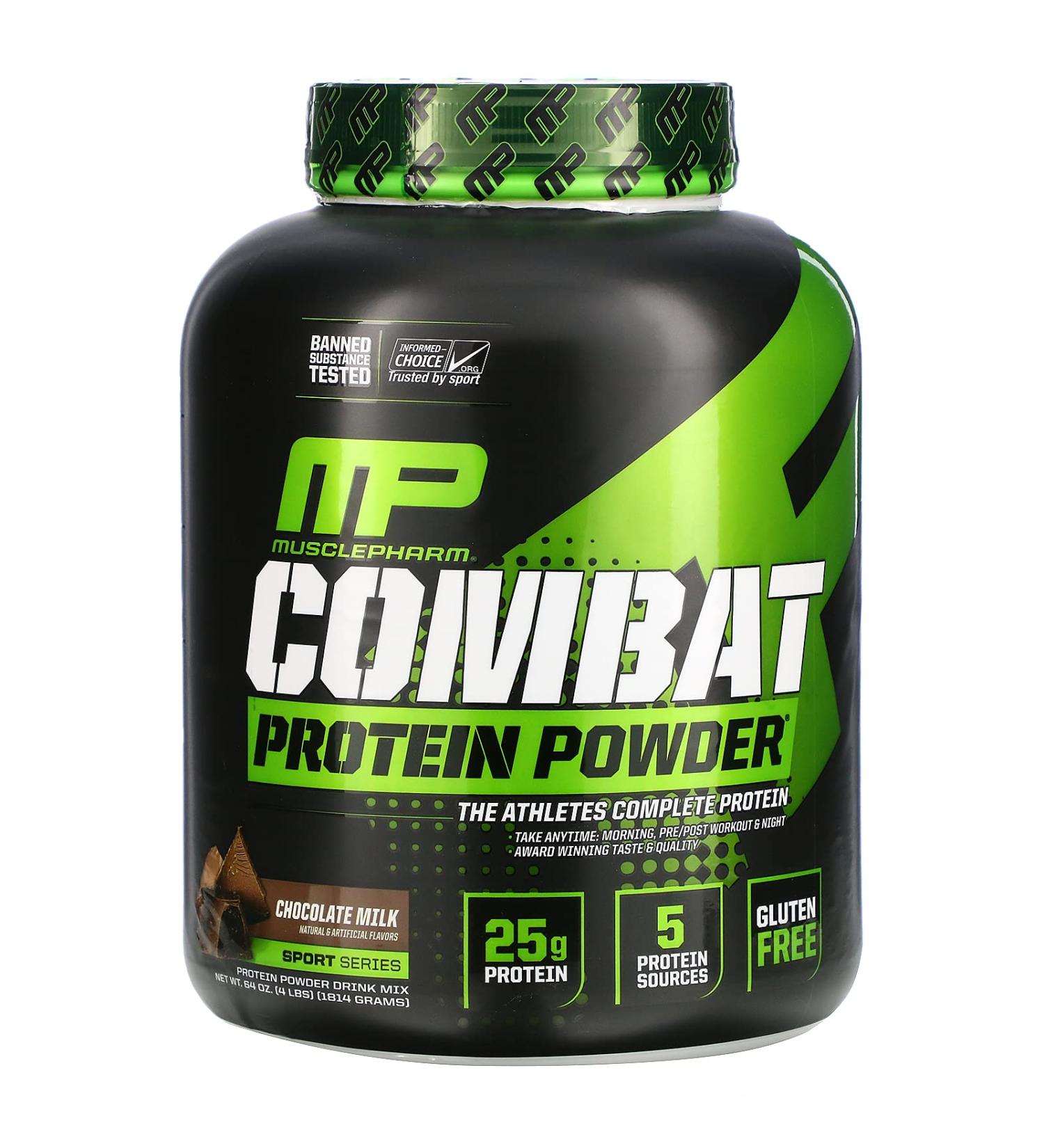Muscle Pharm Sport Series Combat Powder, Chocolate Chocolate Milk