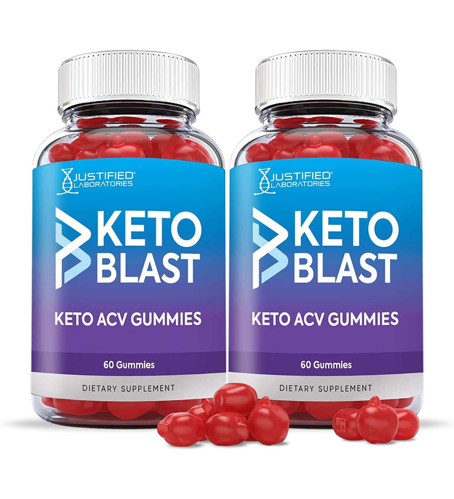 (2 Pack) Keto Blast Gummies 1000MG ACV with Pomegranate Juice, Beet Root, B12 - 120 Count - Buy Online on GoSupps.com