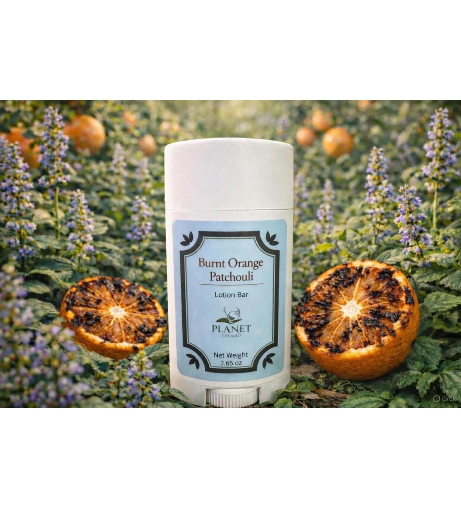 Planet Dando Burnt Orange Patchouli Lotion Bar Moisturizing Solid Lotion 2.65 oz (Pack of 1) - Buy Online on GoSupps.com